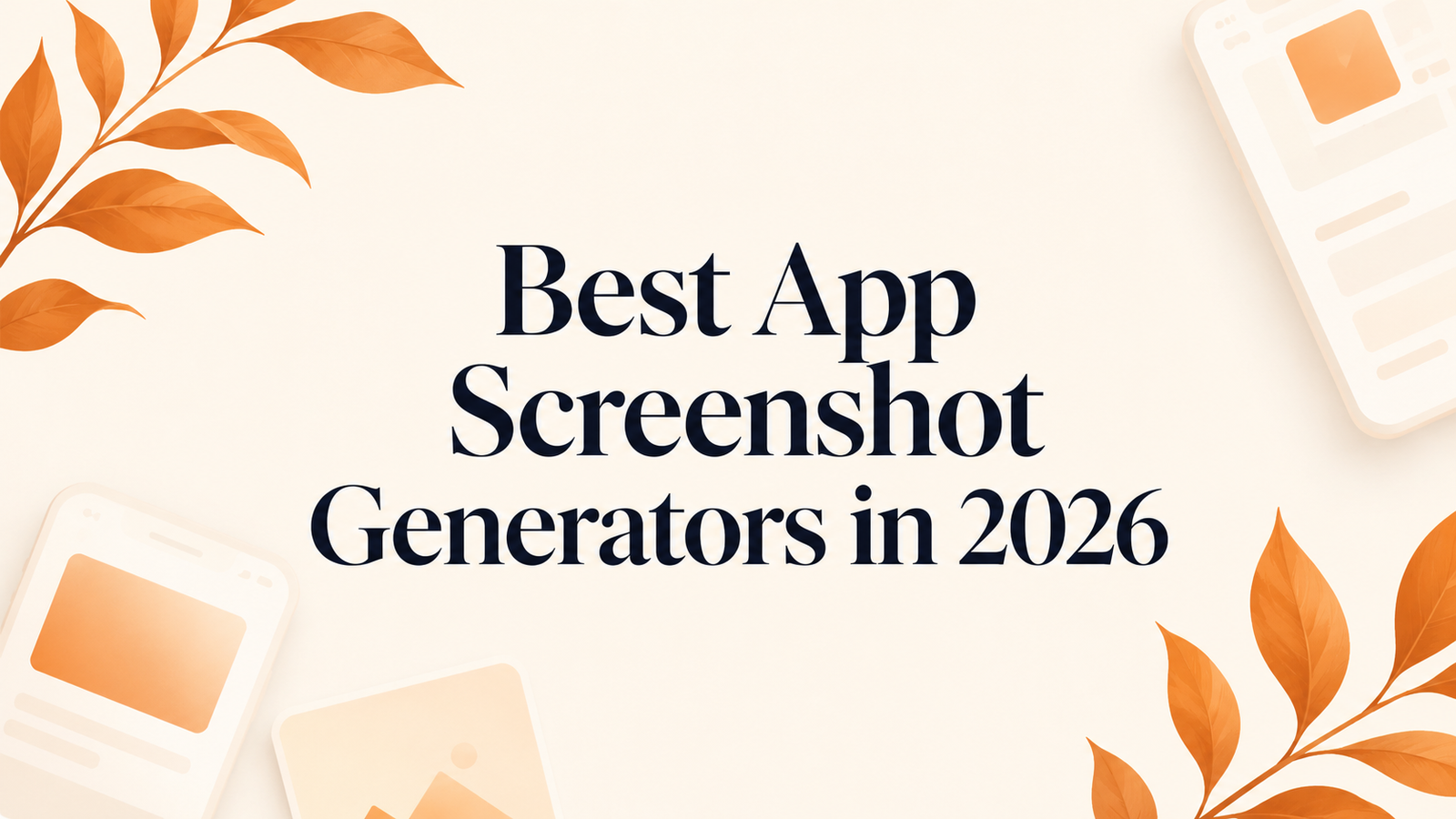 Best App Screenshot Generators in 2026: Pros, Cons, Pricing, and Which Tool to Use