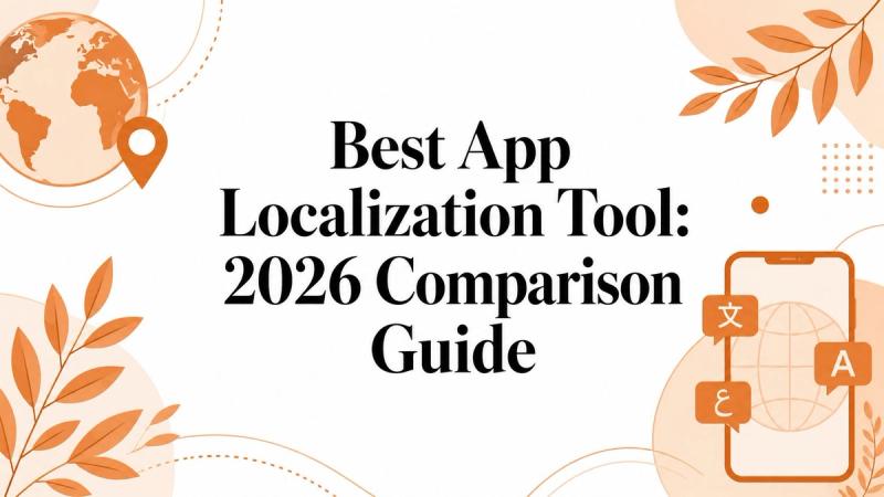 Best App Localization Tool: 2026 Comparison Guide