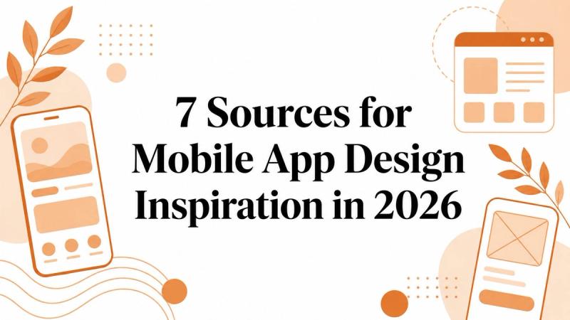 7 Sources for Mobile App Design Inspiration in 2026