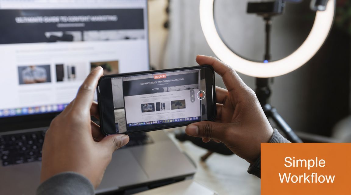 A Practical Workflow for Creating Your App Video