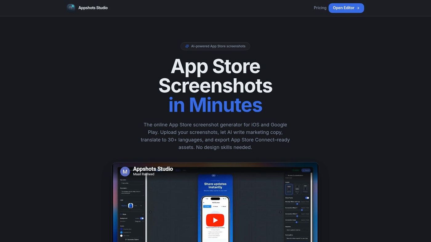 Appshots Studio