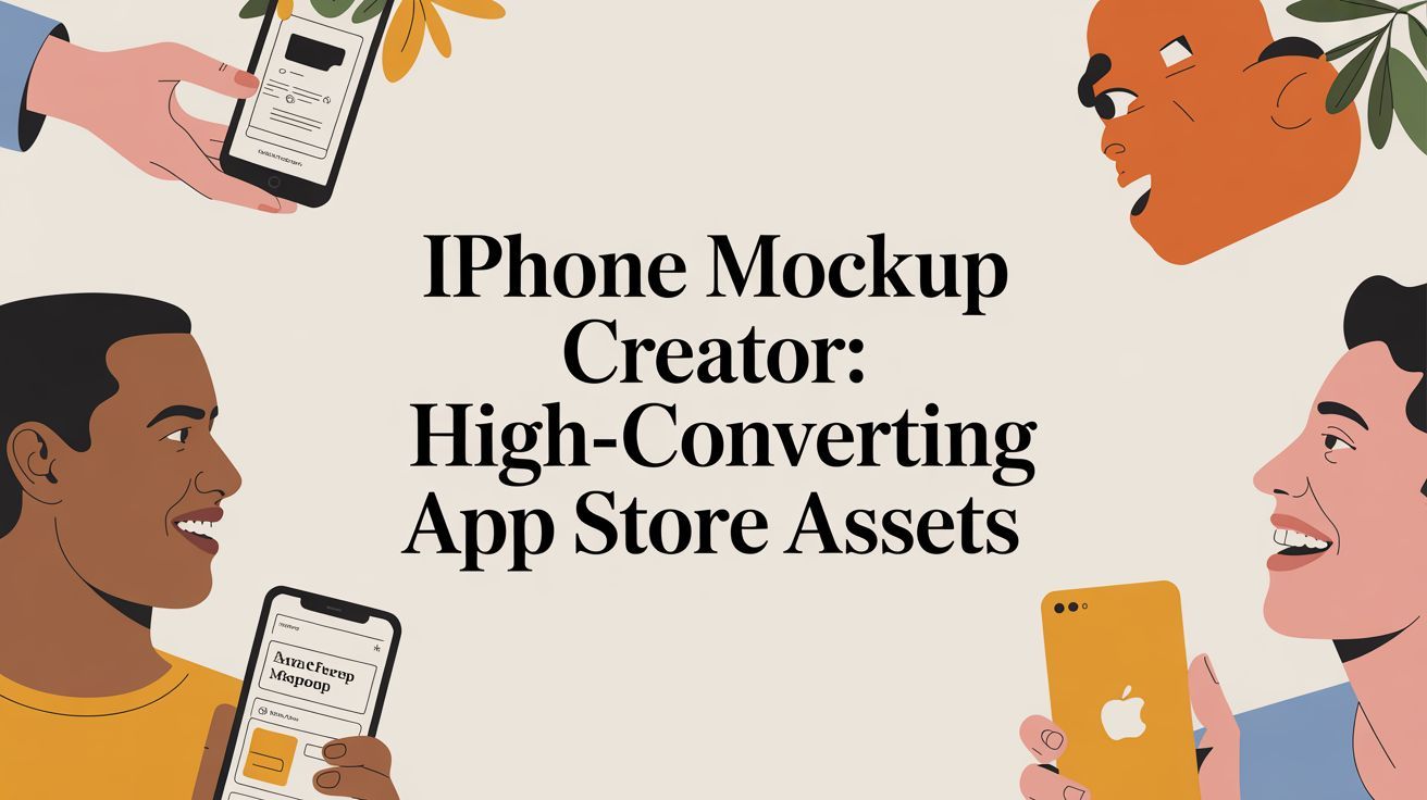 iPhone Mockup Creator: High-Converting App Store Assets