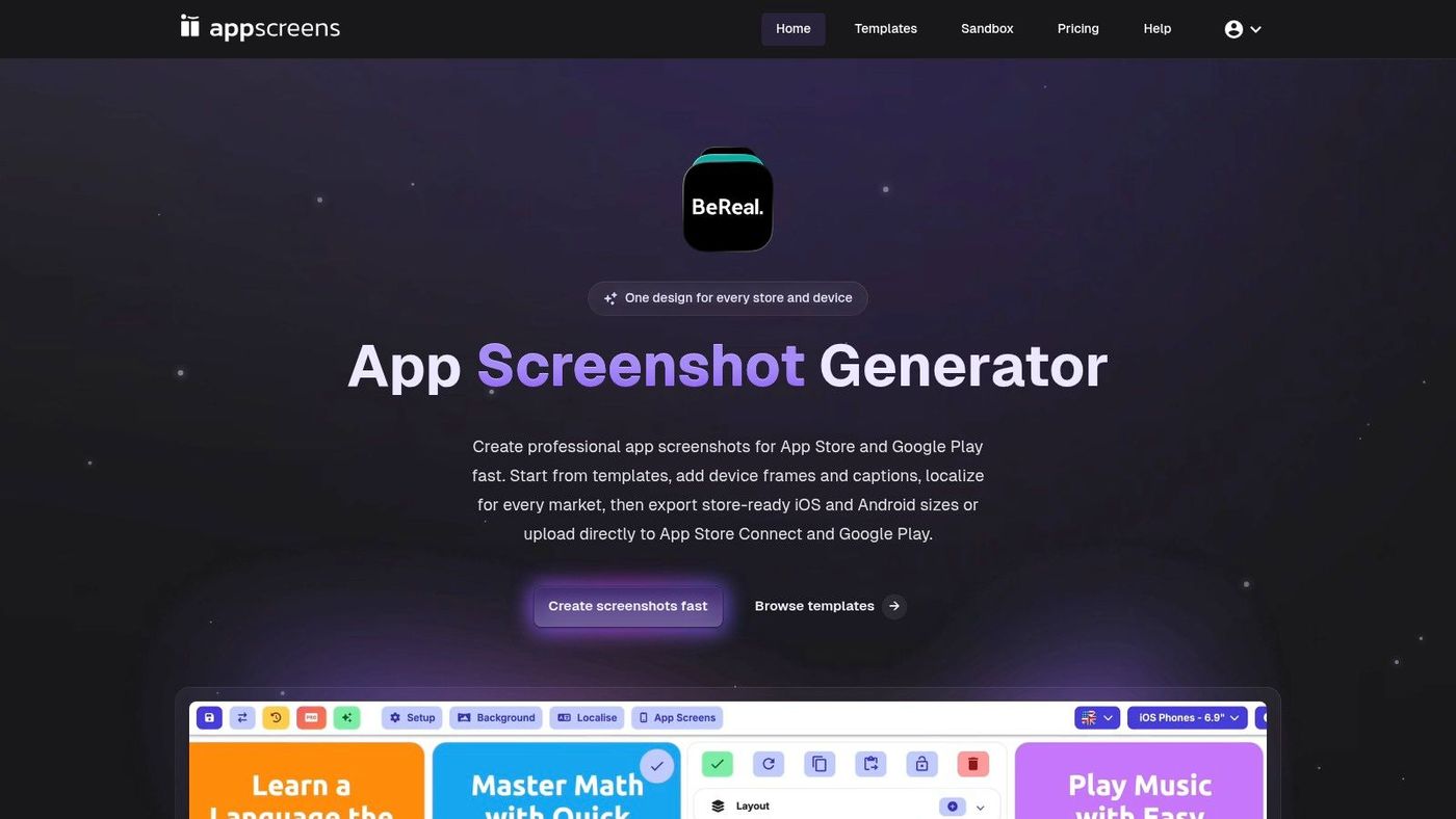 AppScreens
