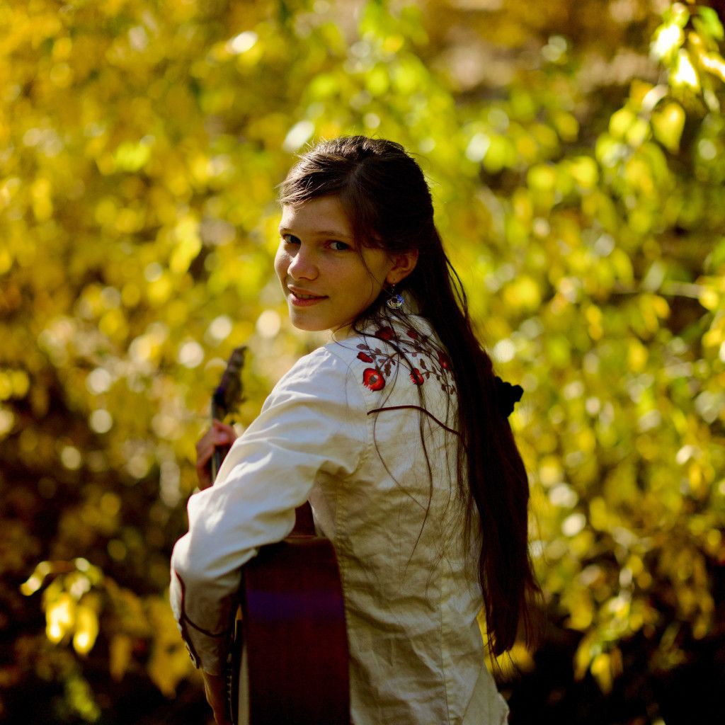 Evelyn with Guitar