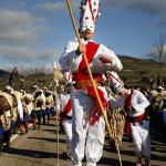 From Wikimedia Commons,  Asociacion cultural amigos de la vijanera de Silió La Vijanera is a masquerade of festive nature that takes place in the town of Silió (Molledo), Cantabria (Spain) on the first Sunday of each year. La Vijanera (Q648409)