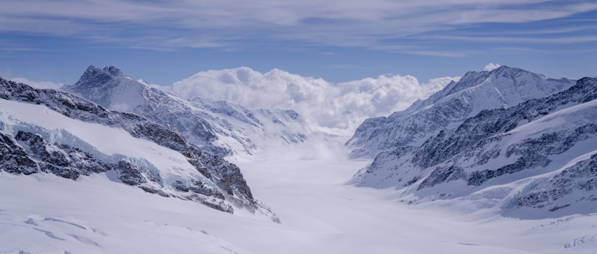 Gletscherwanderung Aletschgletscher, Schweiz