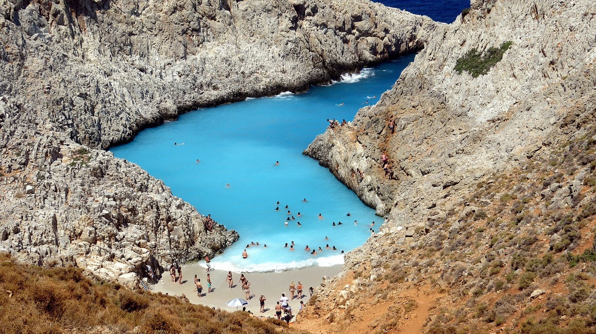 Seitan Limania Strand, Kreta