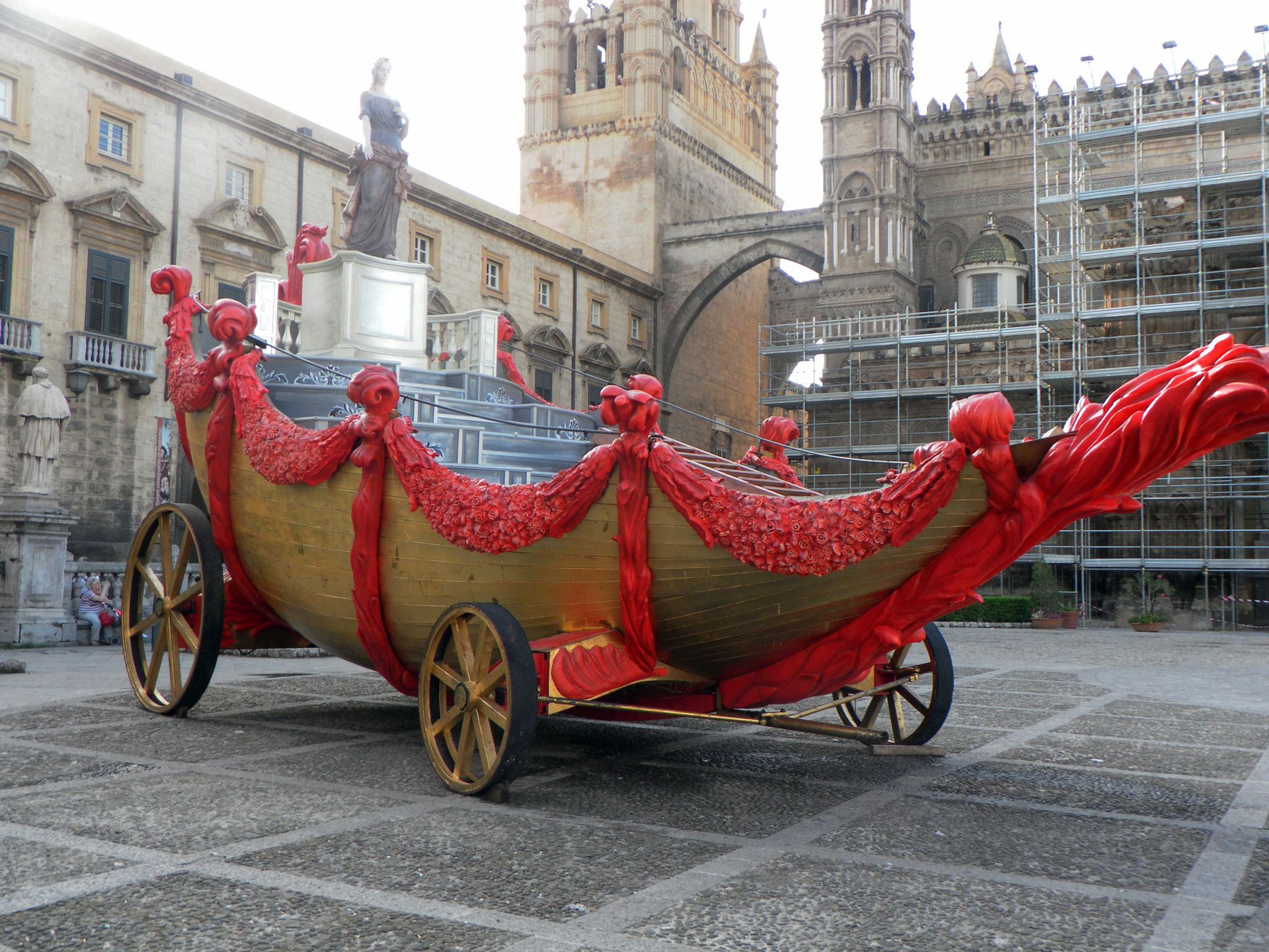 Fest der Heiligen Rosalia in Palermo 