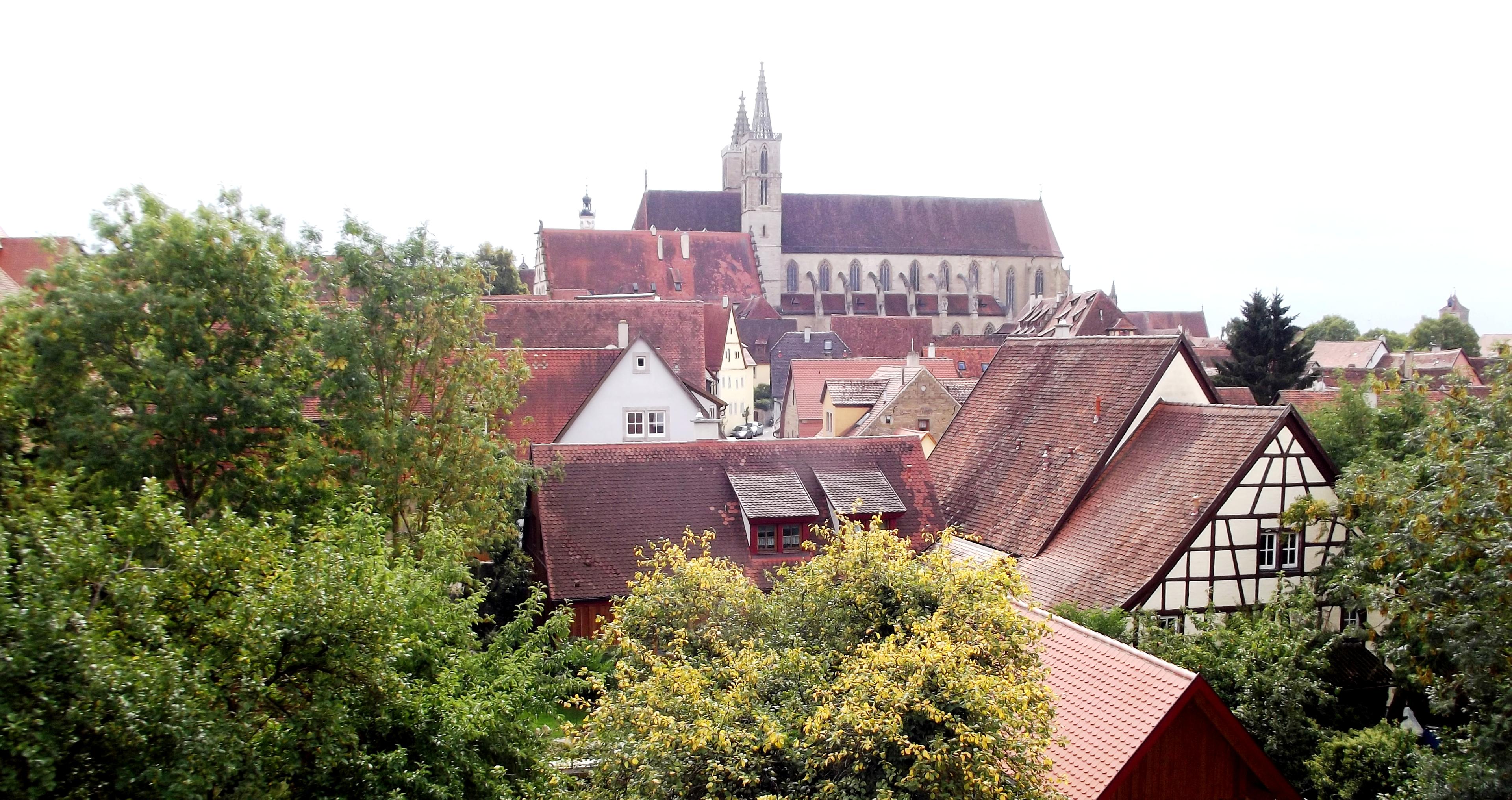 Rothenburg wine village