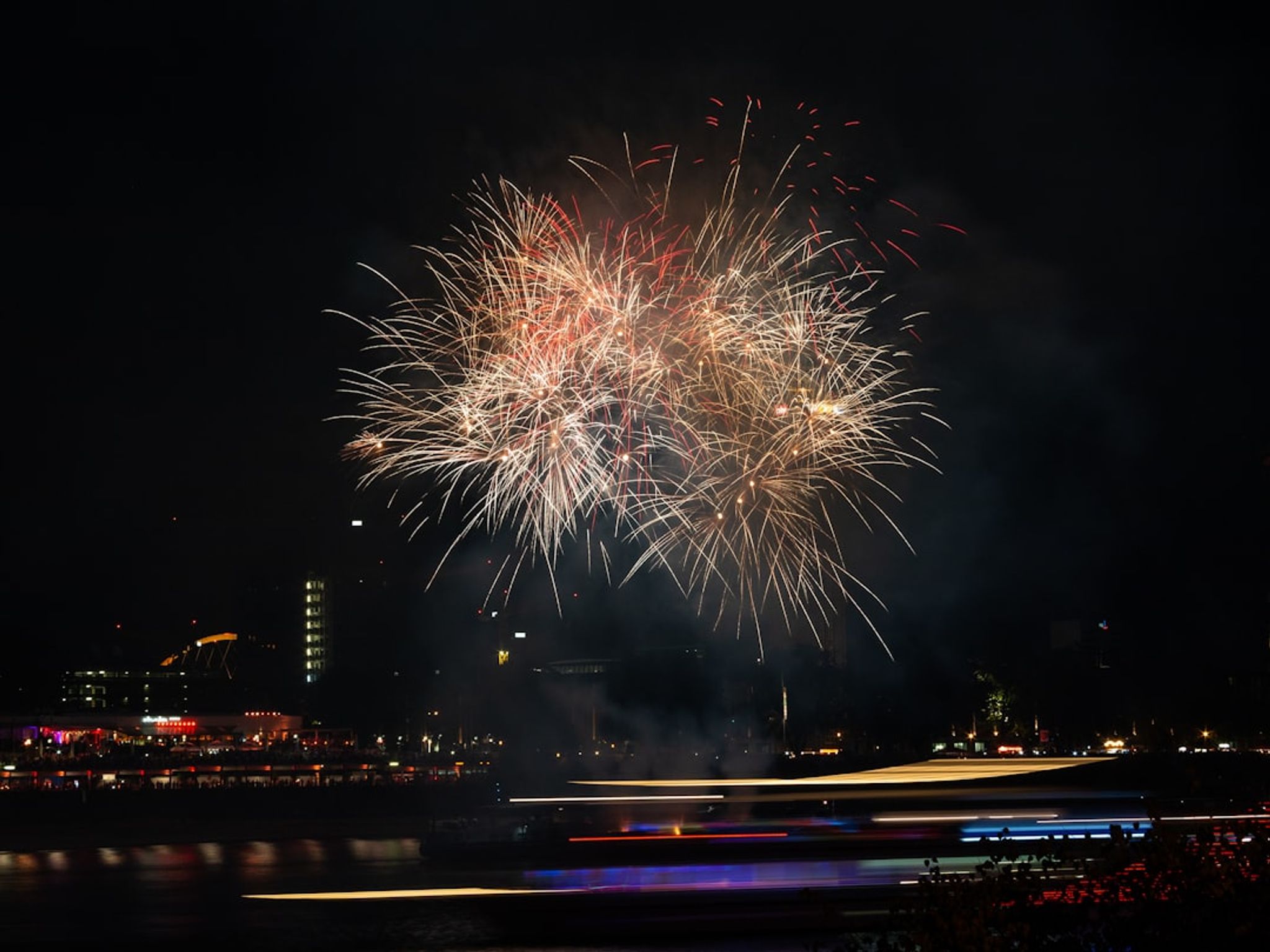 Donauinselfest Feuerwerk