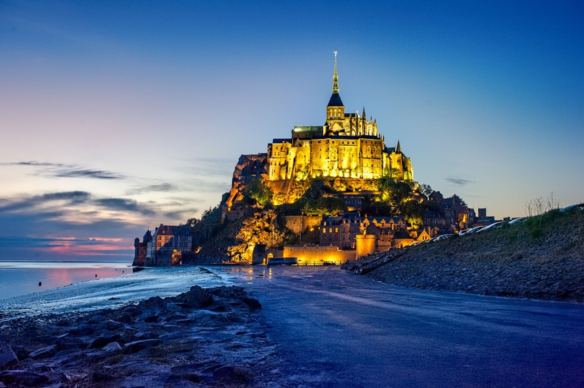 Delfinbeobachtung Mont Saint Michel