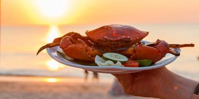 Crab festival on the charming island of Atløy