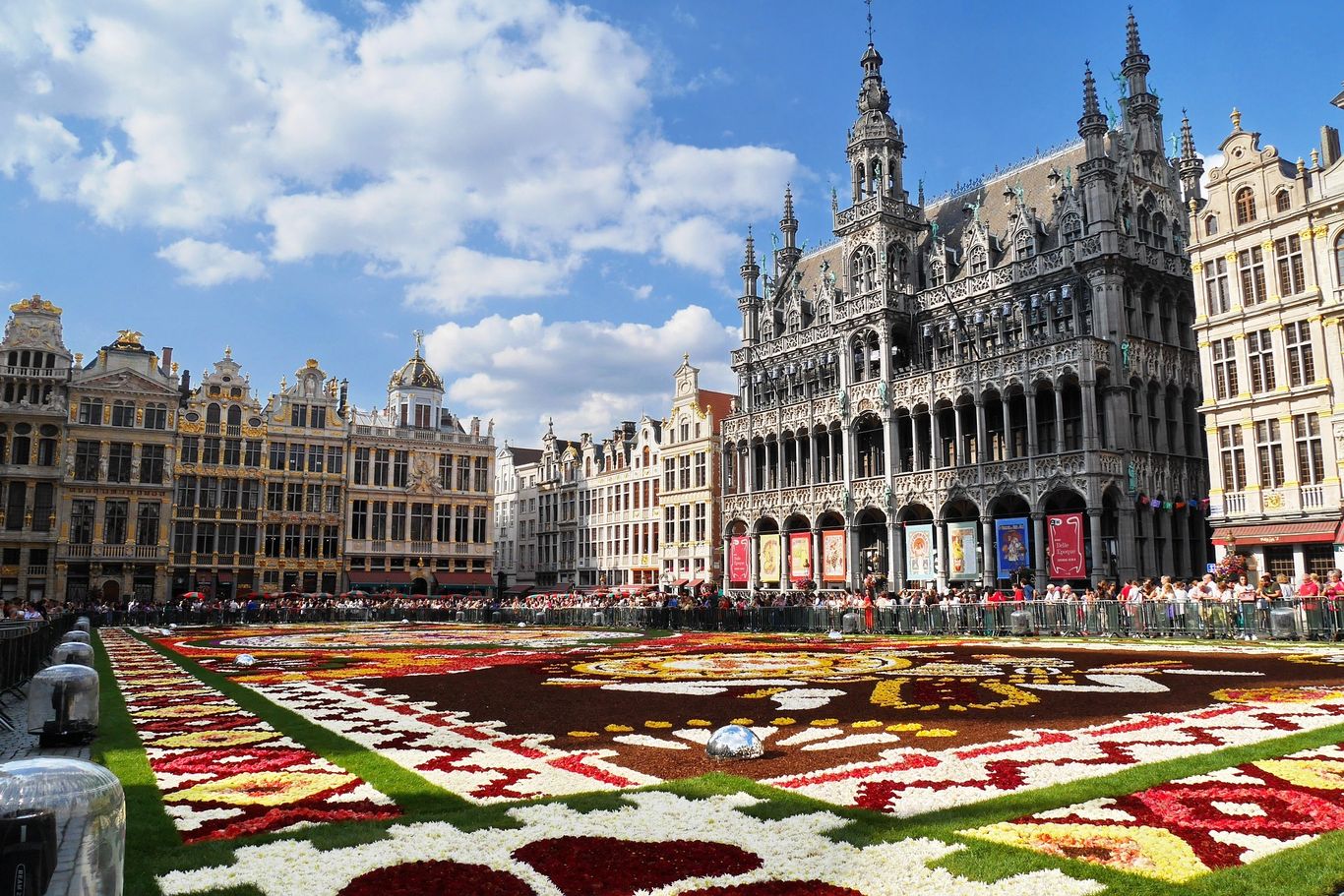 Blumenteppichfest in Brüssel