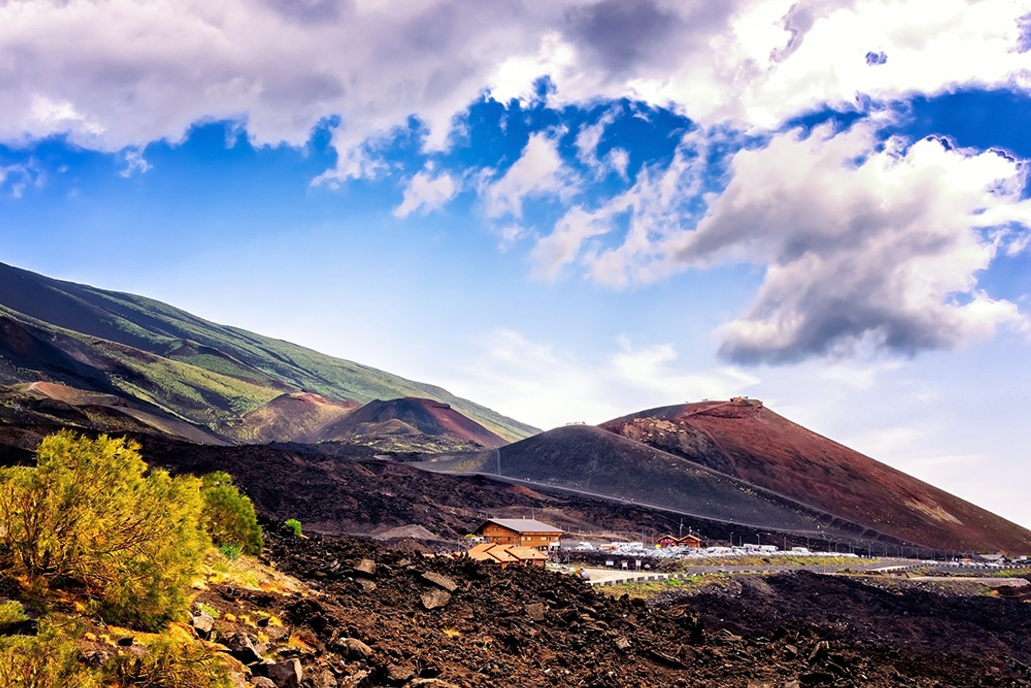 Bronte is a town on Mount Etna