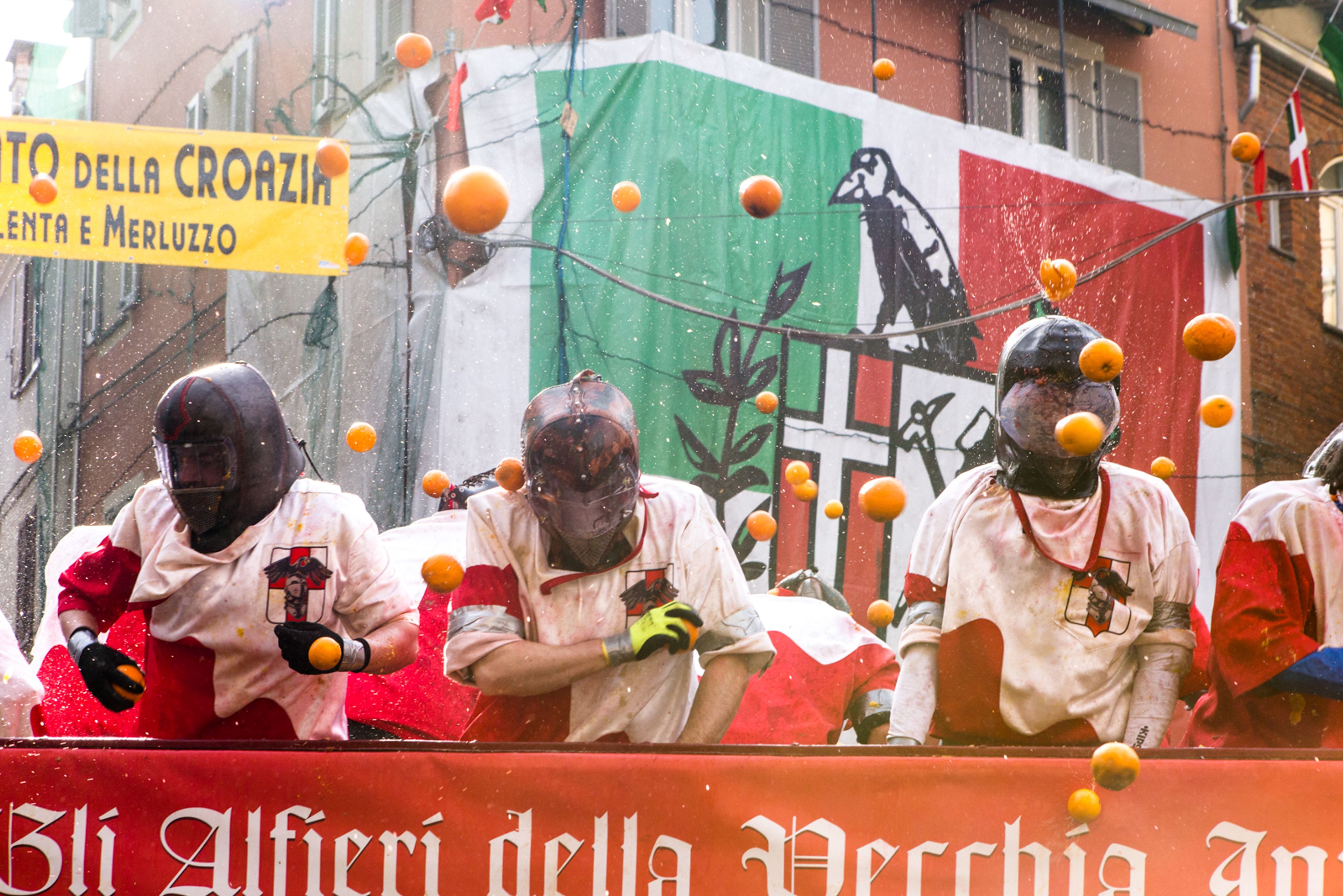 Ivrea Carnival The Orange Fights