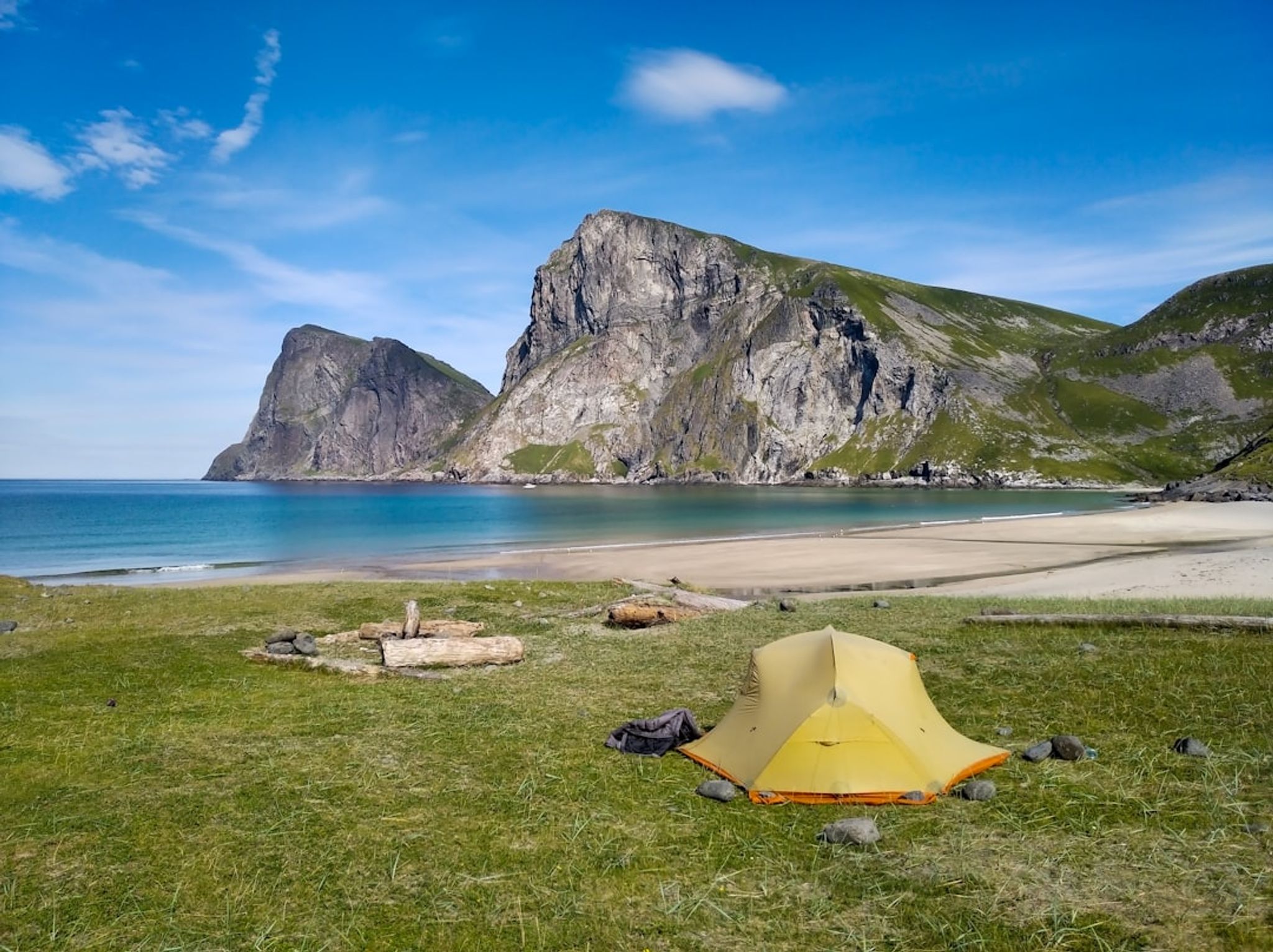 Kvalvika Strand, Lofoten Inseln