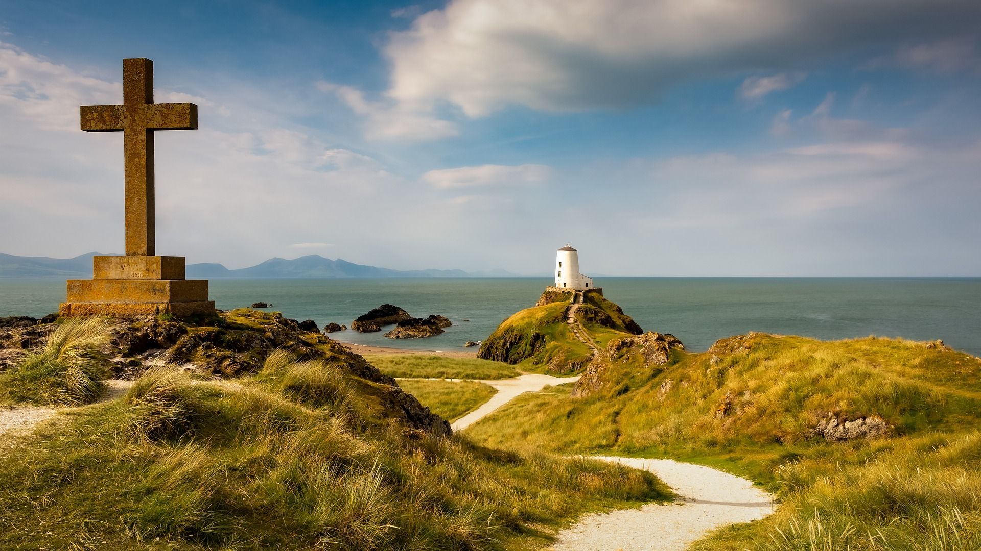 Ynys Llanddwyn, Anglesey, Wales