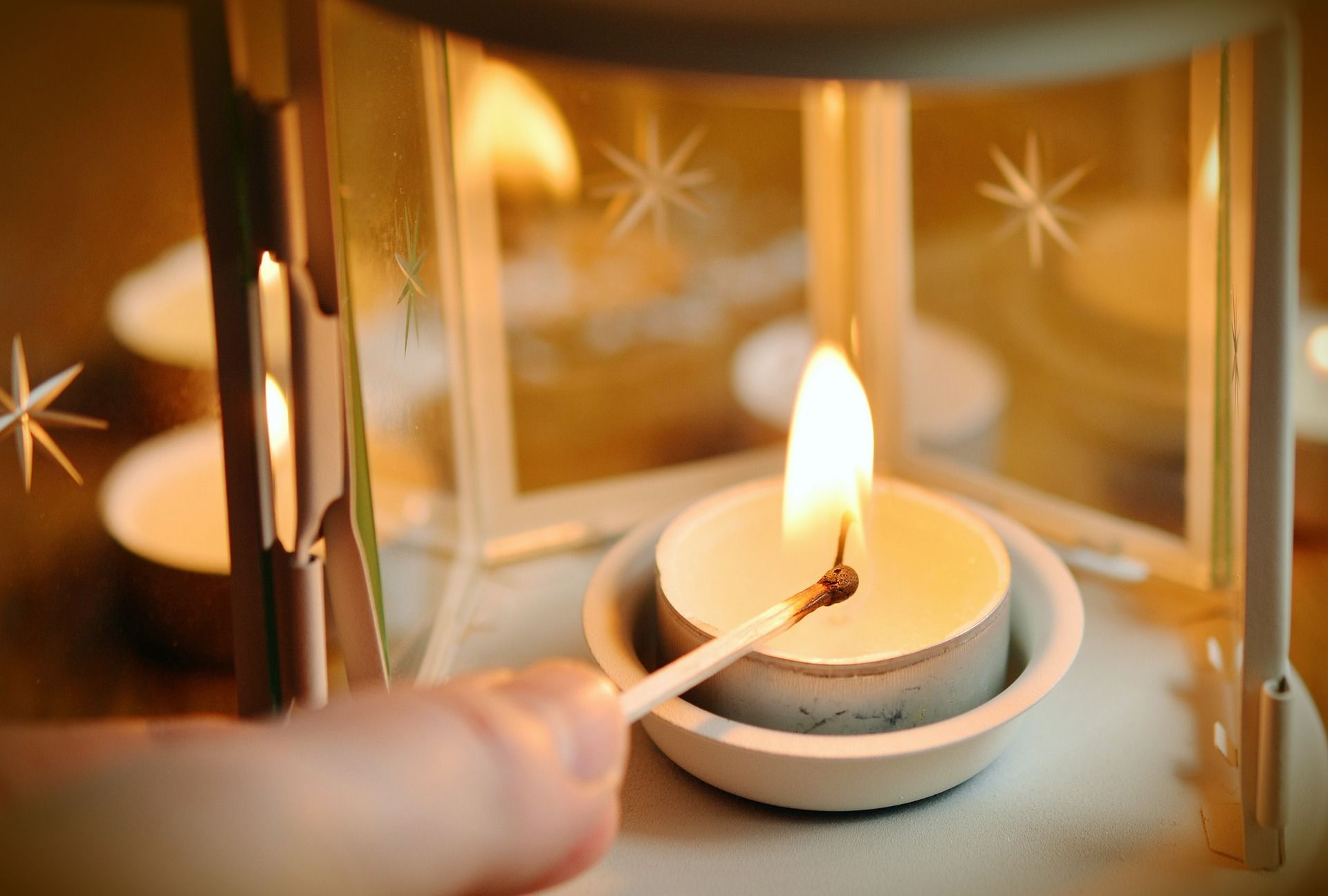 Tea Light, Match Light, Candle 