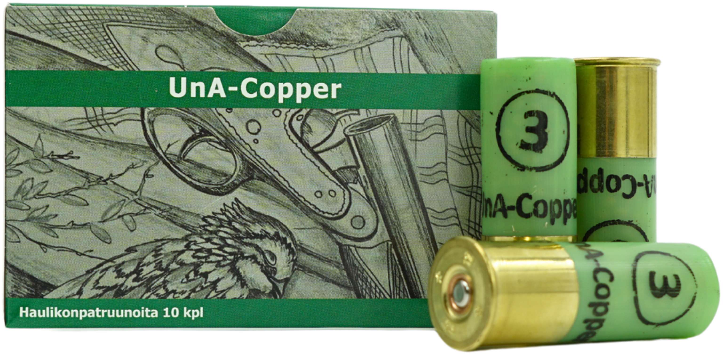 12/70 UnA-Copper 32 g 1050 bar