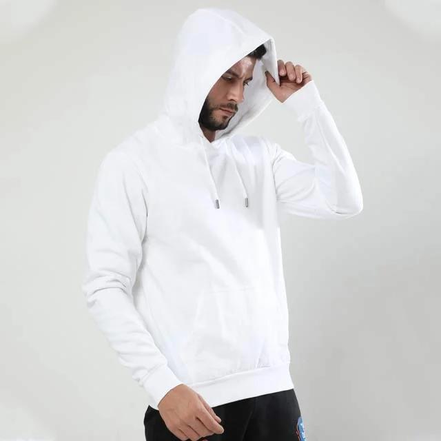 white hoodie