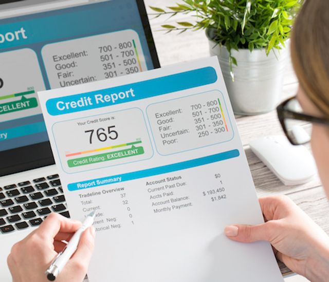 Credit report.