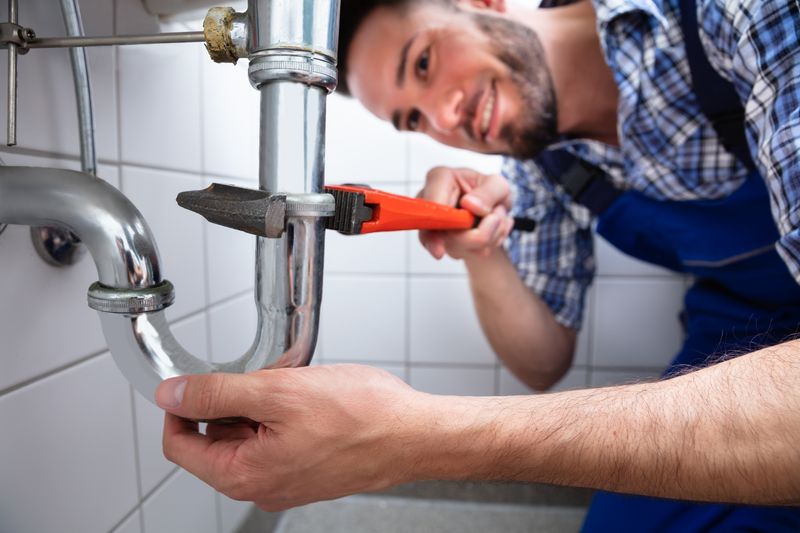 Home renovation task - plumbing.