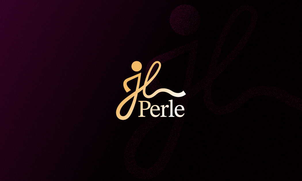 JL Perle Logo and Visual identity detail 1