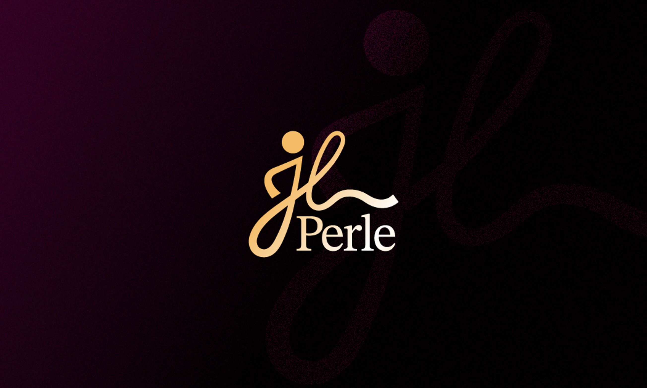JL Perle Logo and Visual identity detail 1