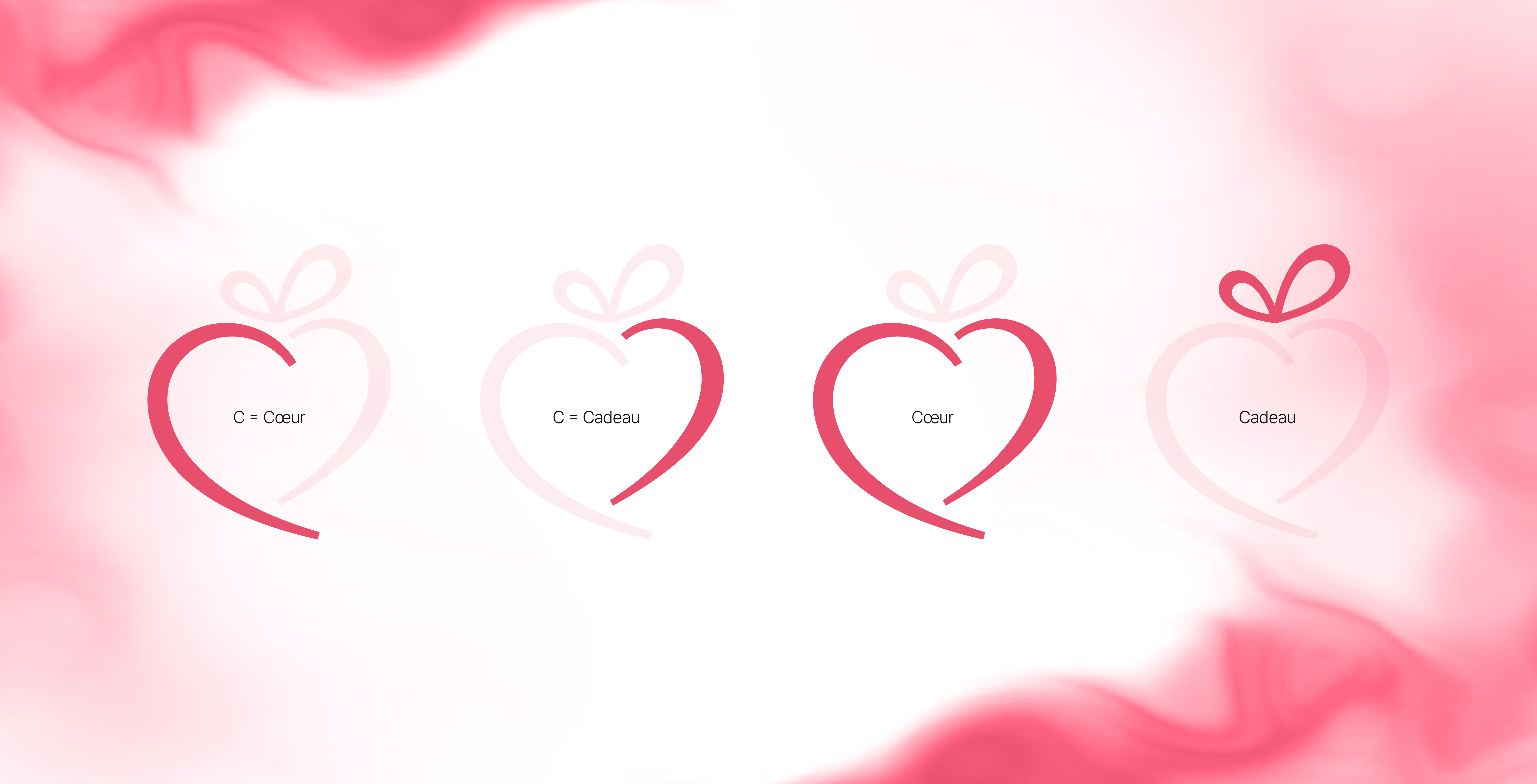Cœur Cadeau Visual Identity detail 1
