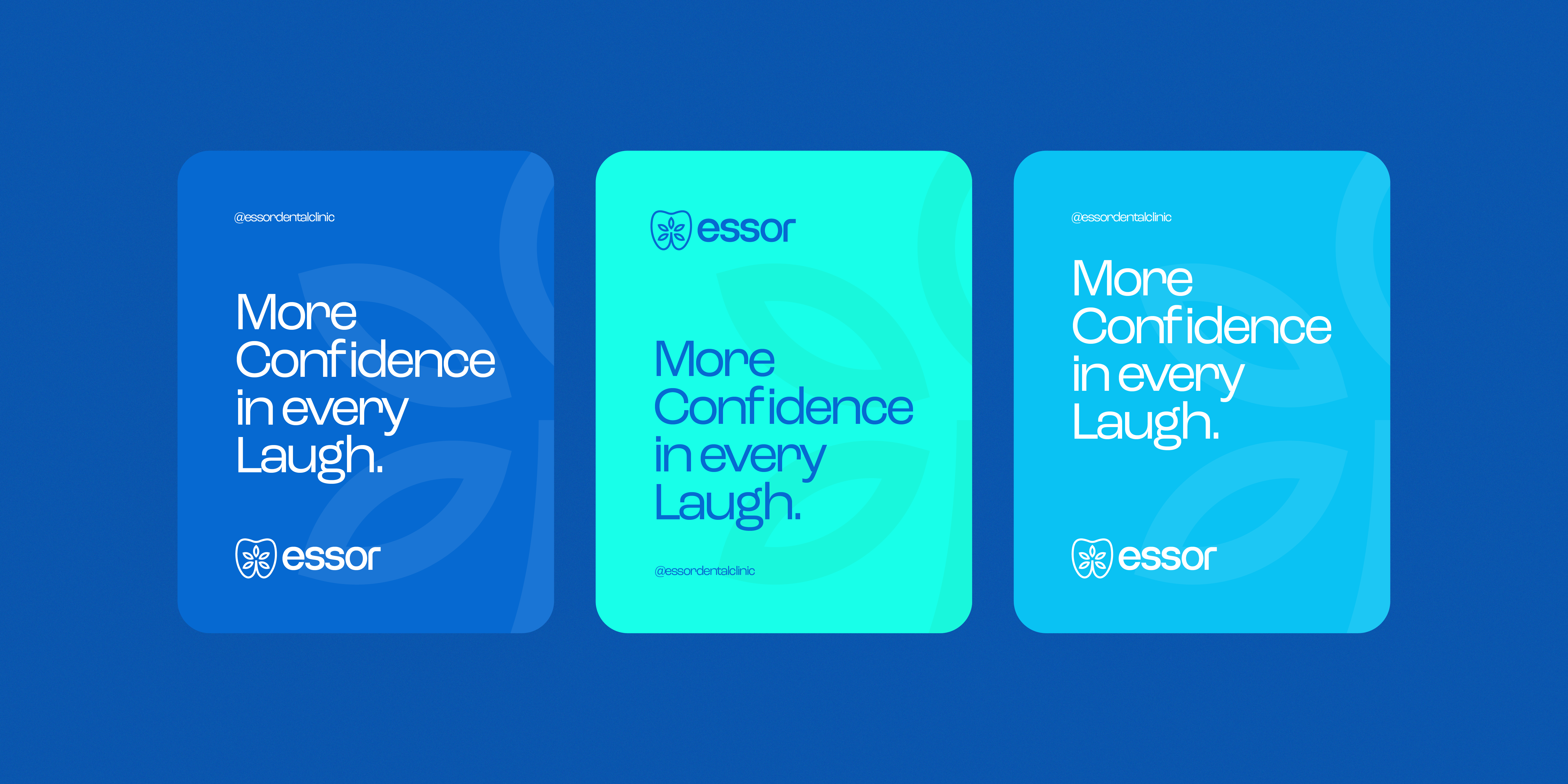 Essor Dental Clinic Visual identity detail 19