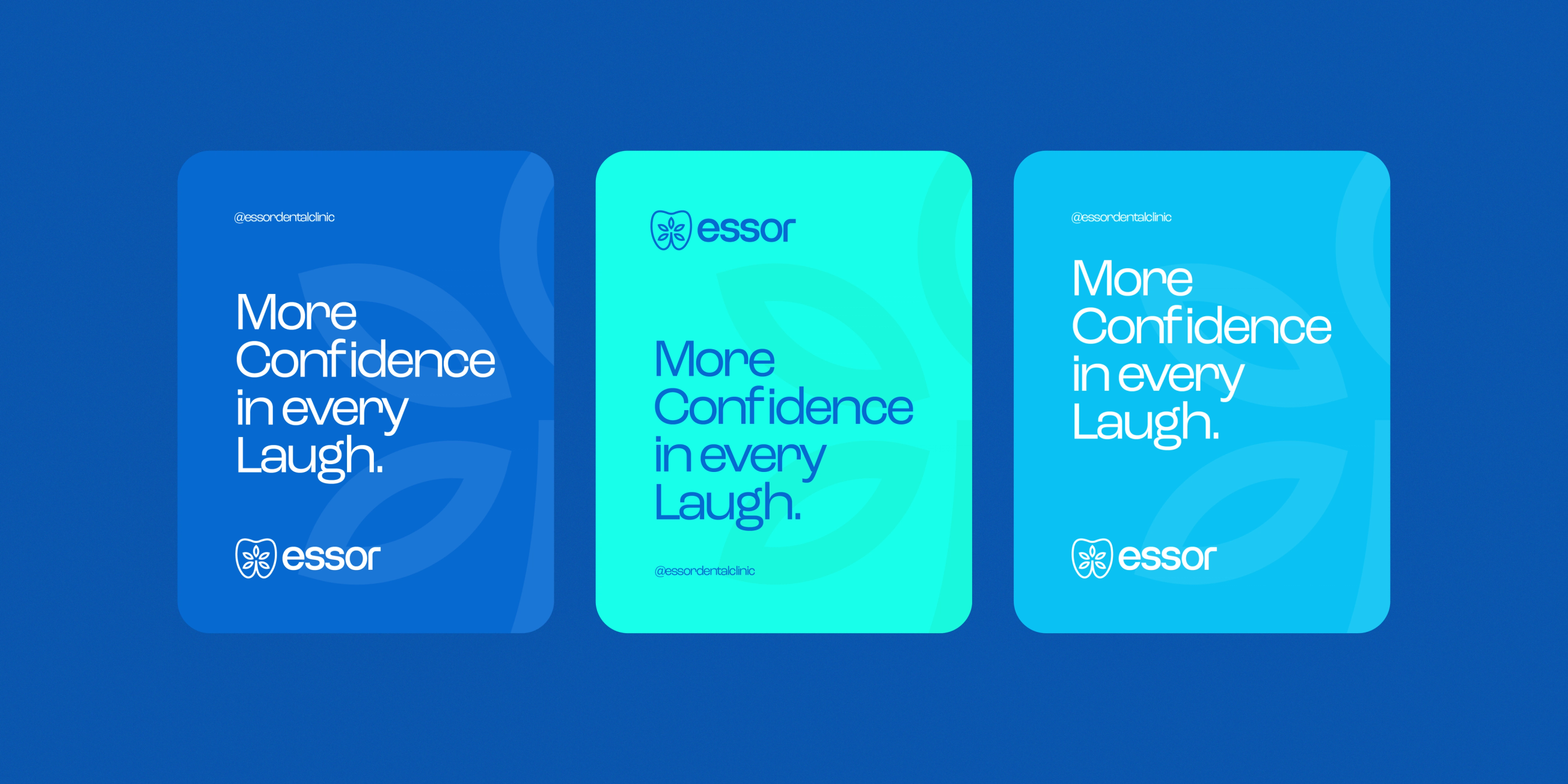 Essor Dental Clinic Visual identity detail 19