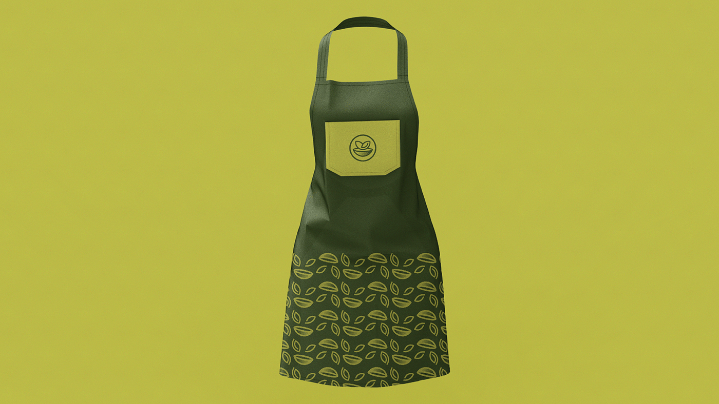 Greeneat Logo and Visual identity detail 15