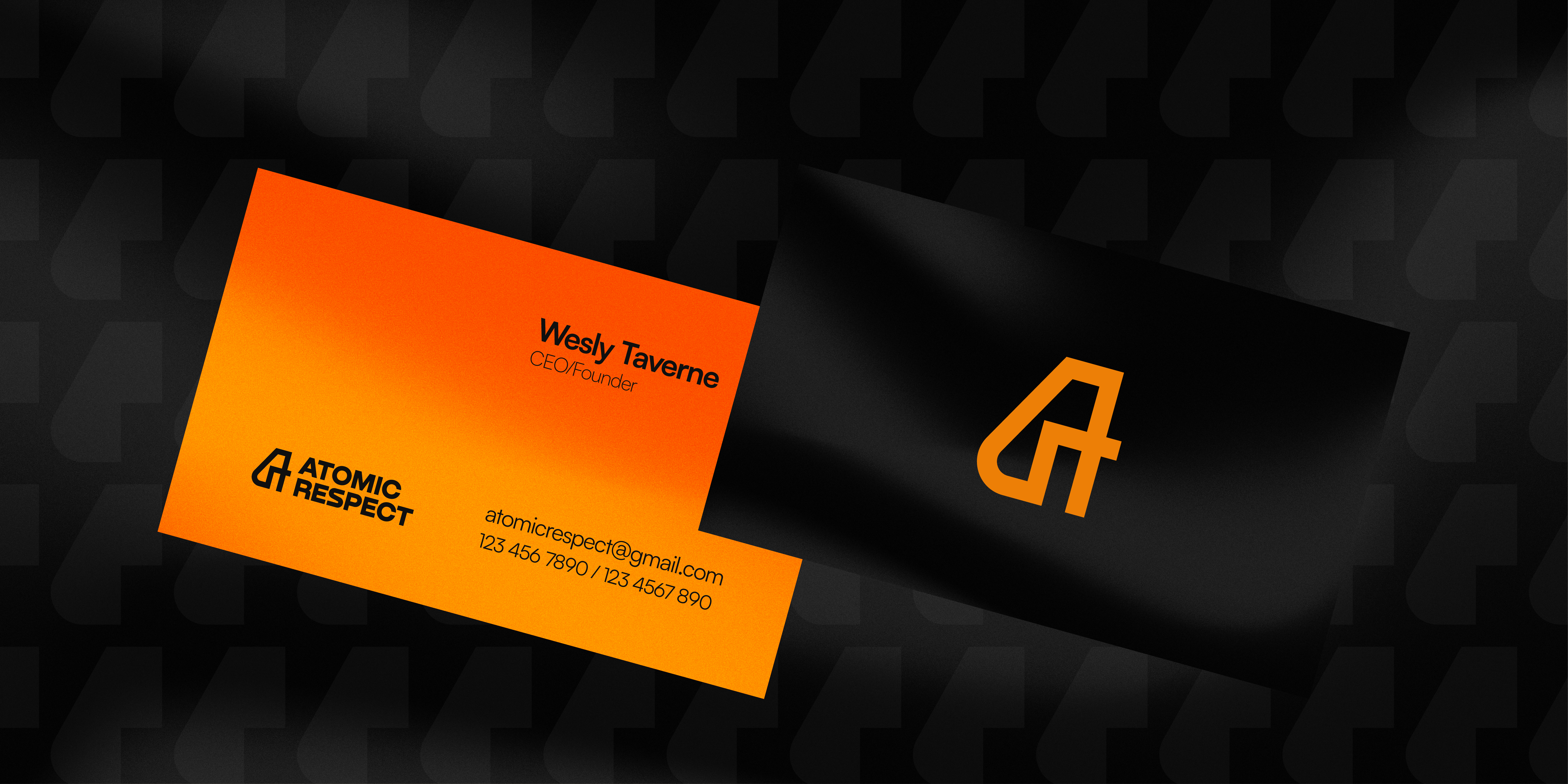 Atomic Respect Visual Identity detail 23