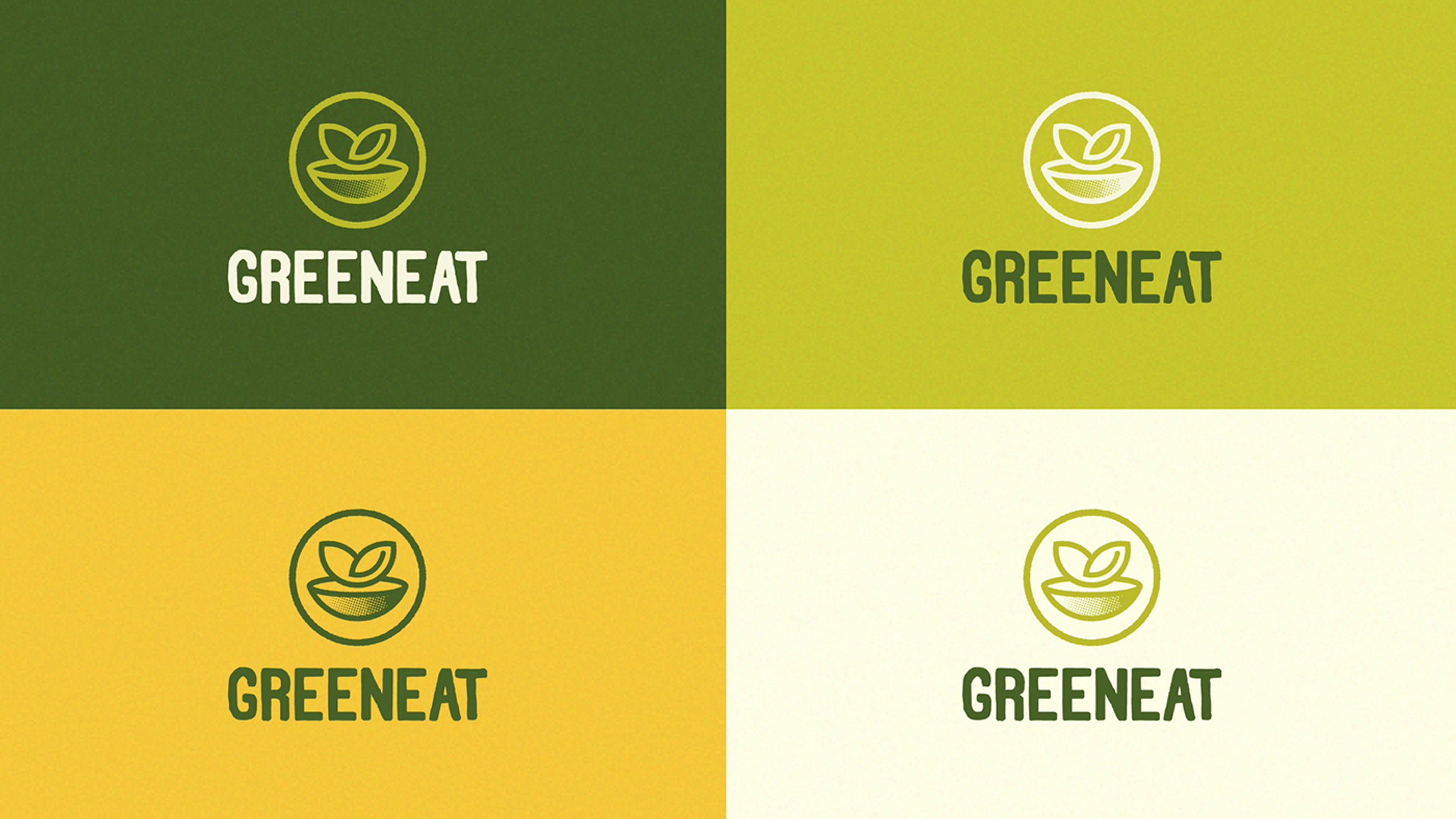 Greeneat Logo and Visual identity detail 4