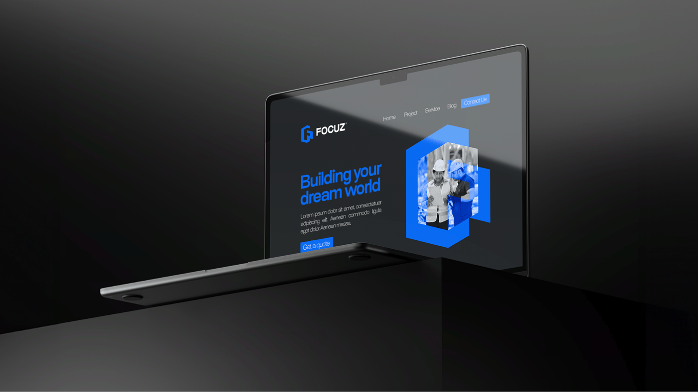 Focuz Brand identity detail 21