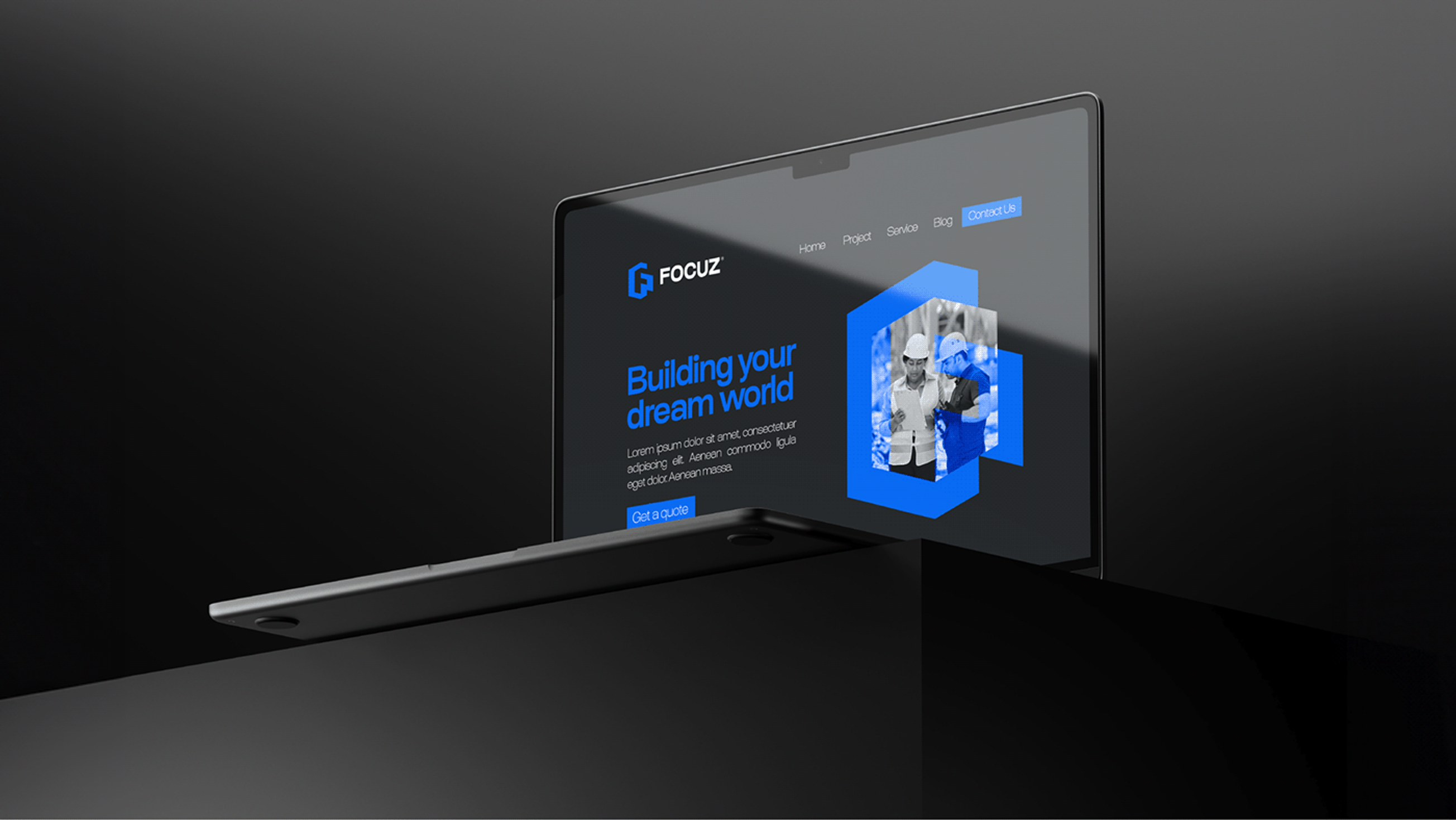 Focuz Brand identity detail 21