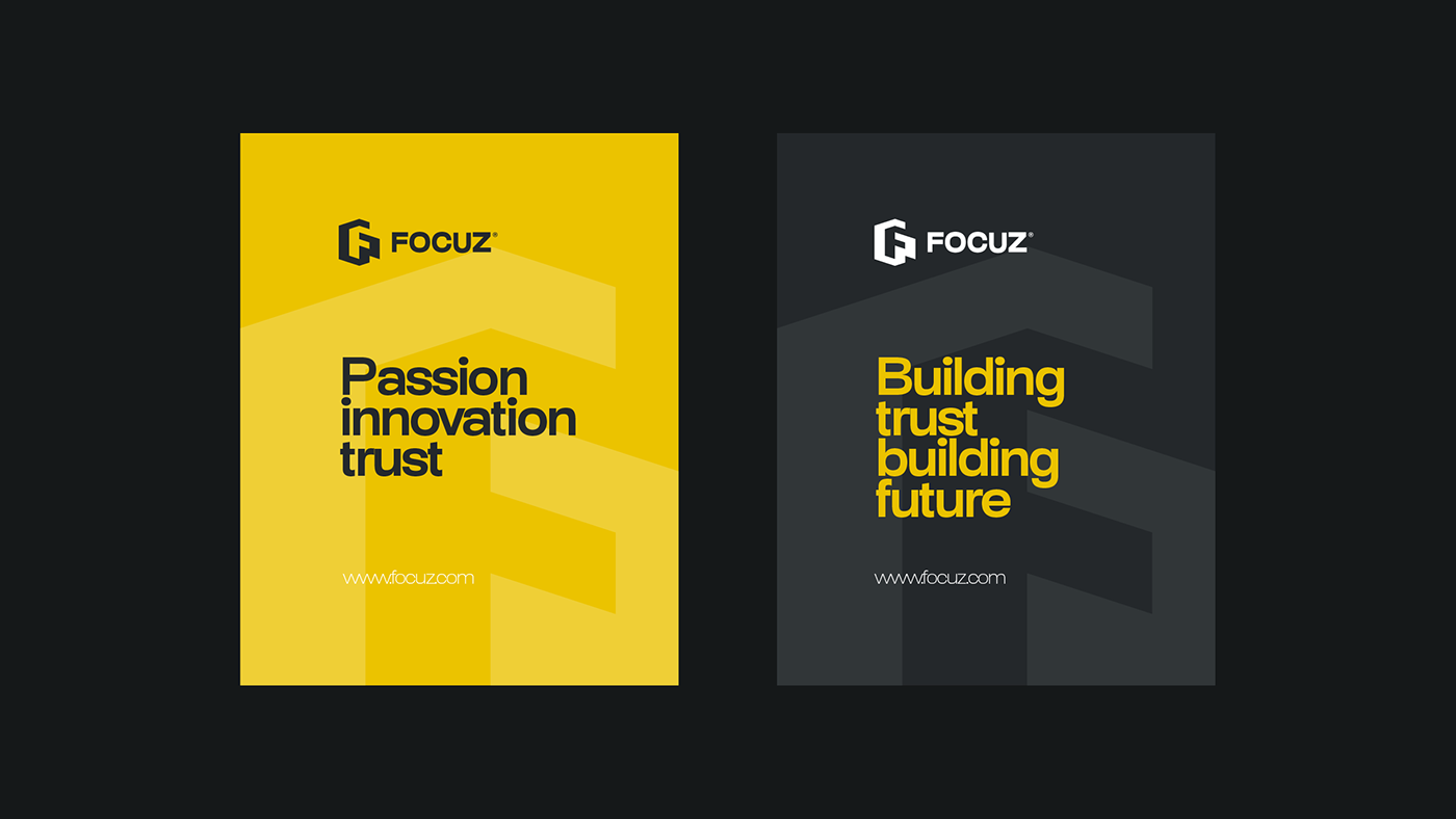 Focuz Brand identity detail 18