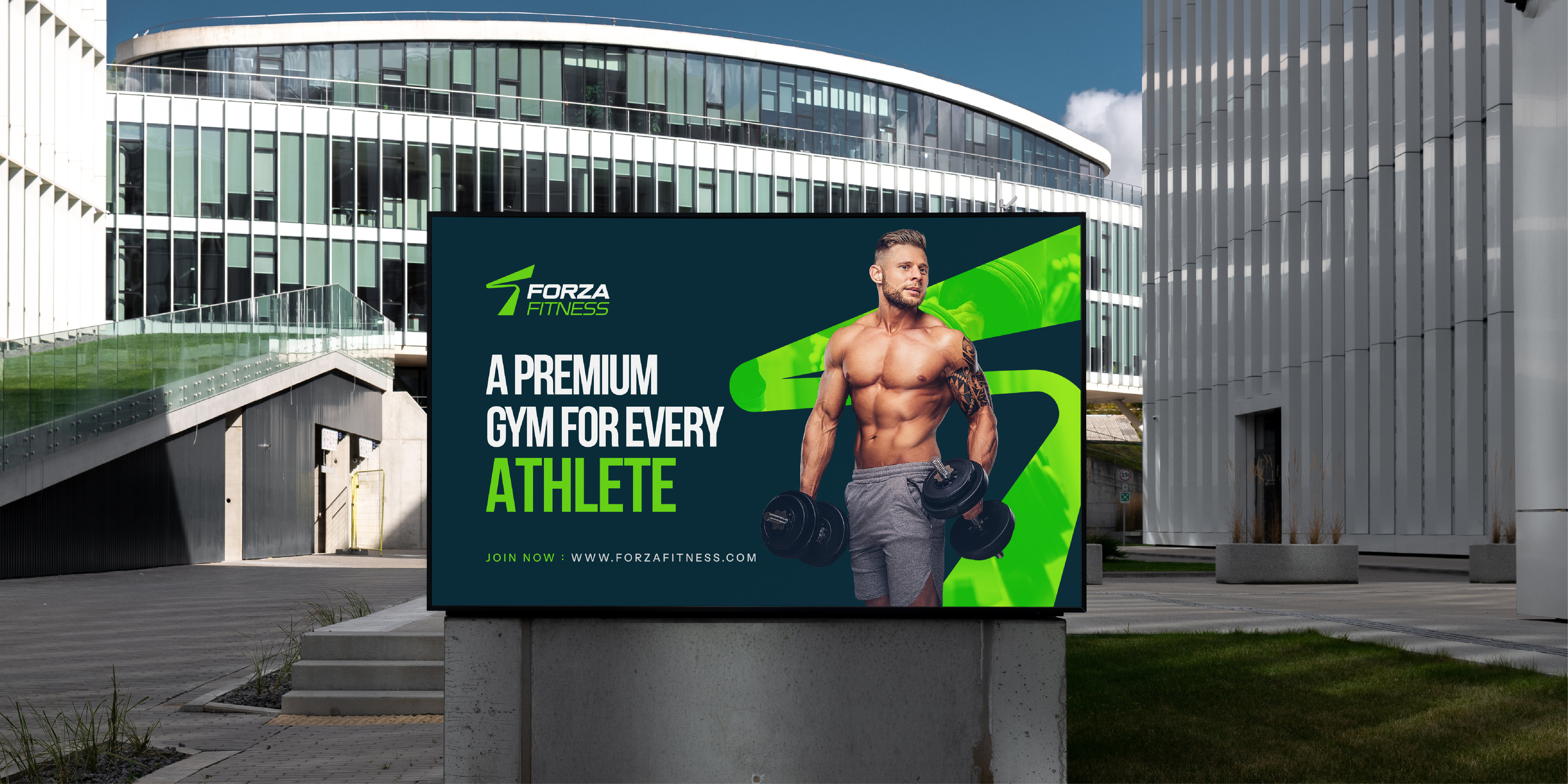 Forza Fitness Visual identity detail 28