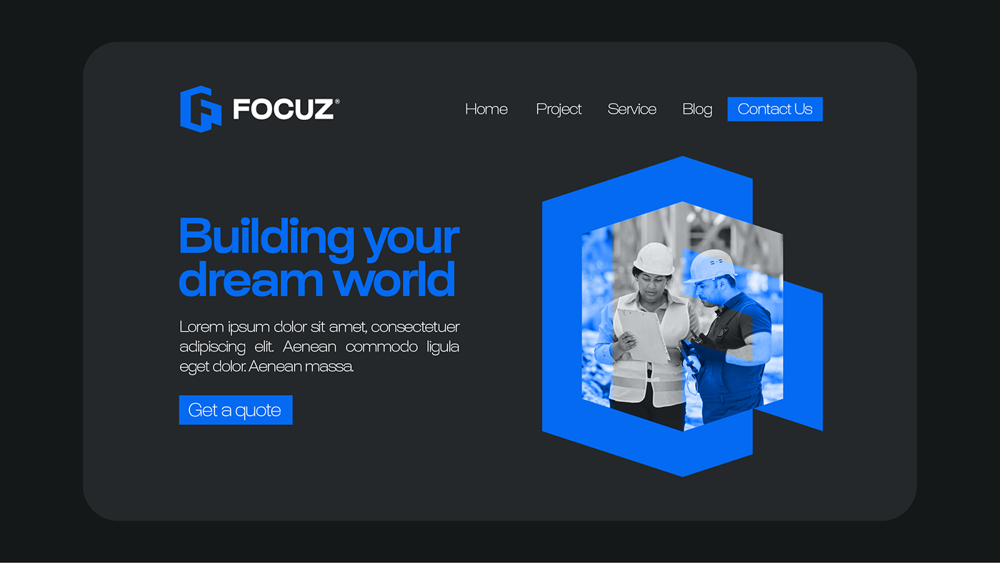 Focuz Brand identity detail 23