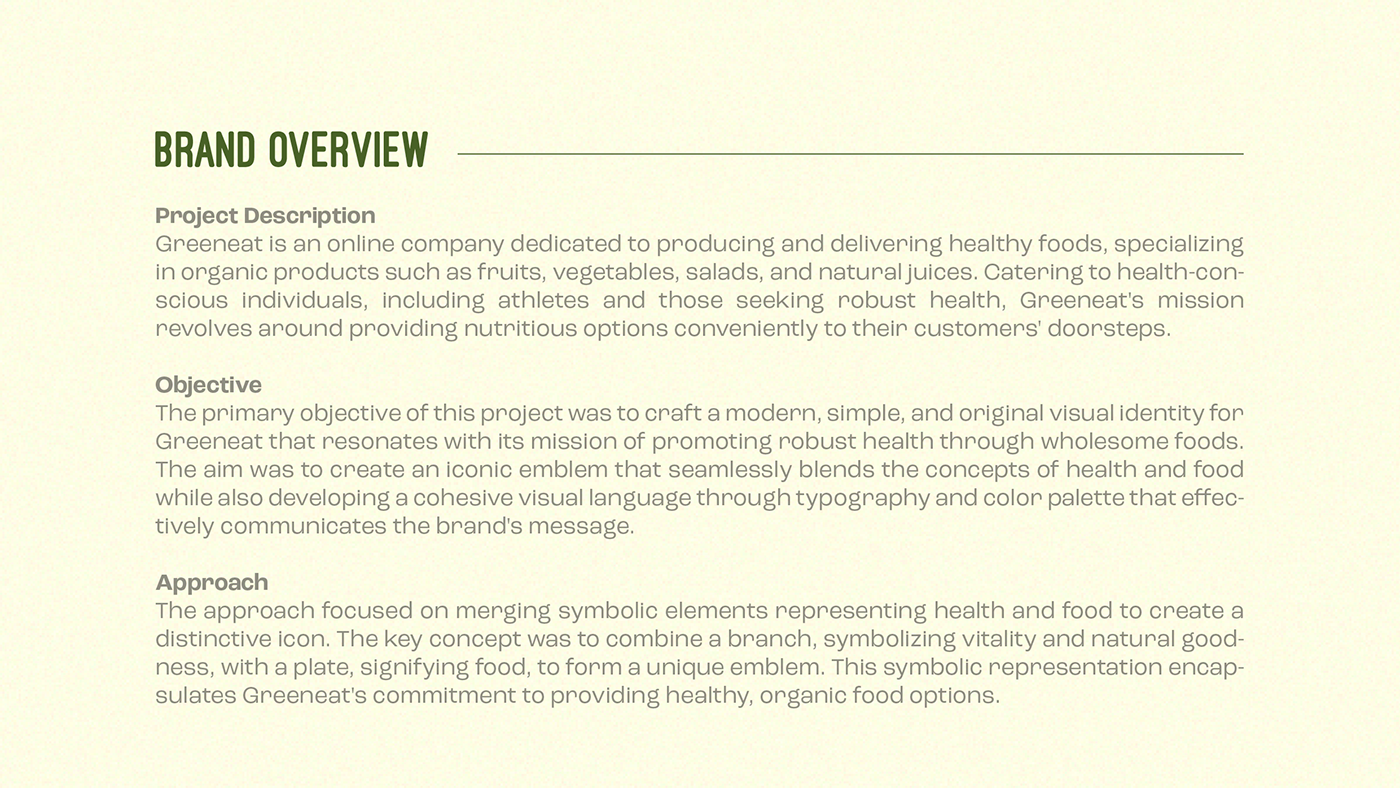 Greeneat Logo and Visual identity detail 1