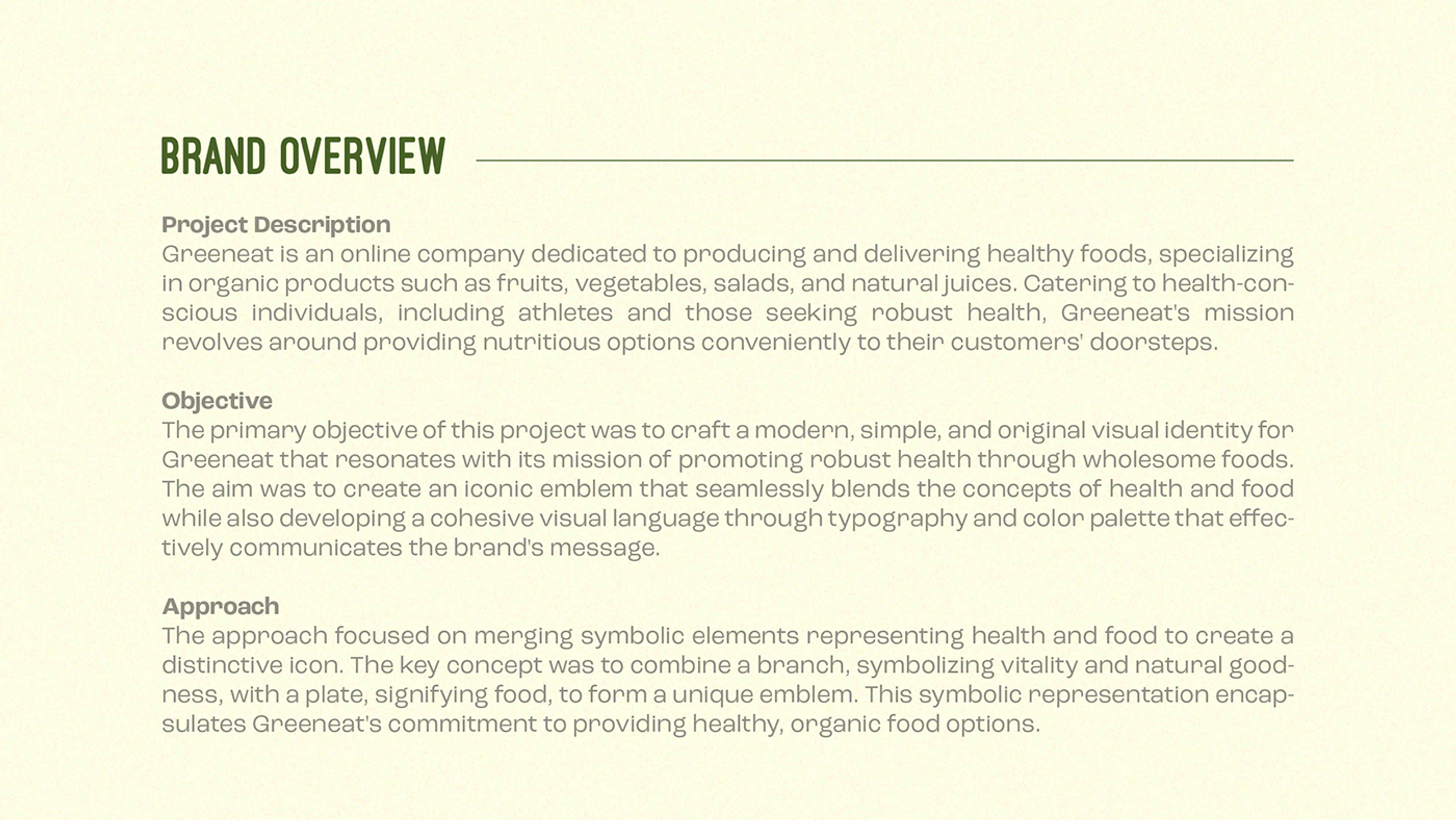 Greeneat Logo and Visual identity detail 1