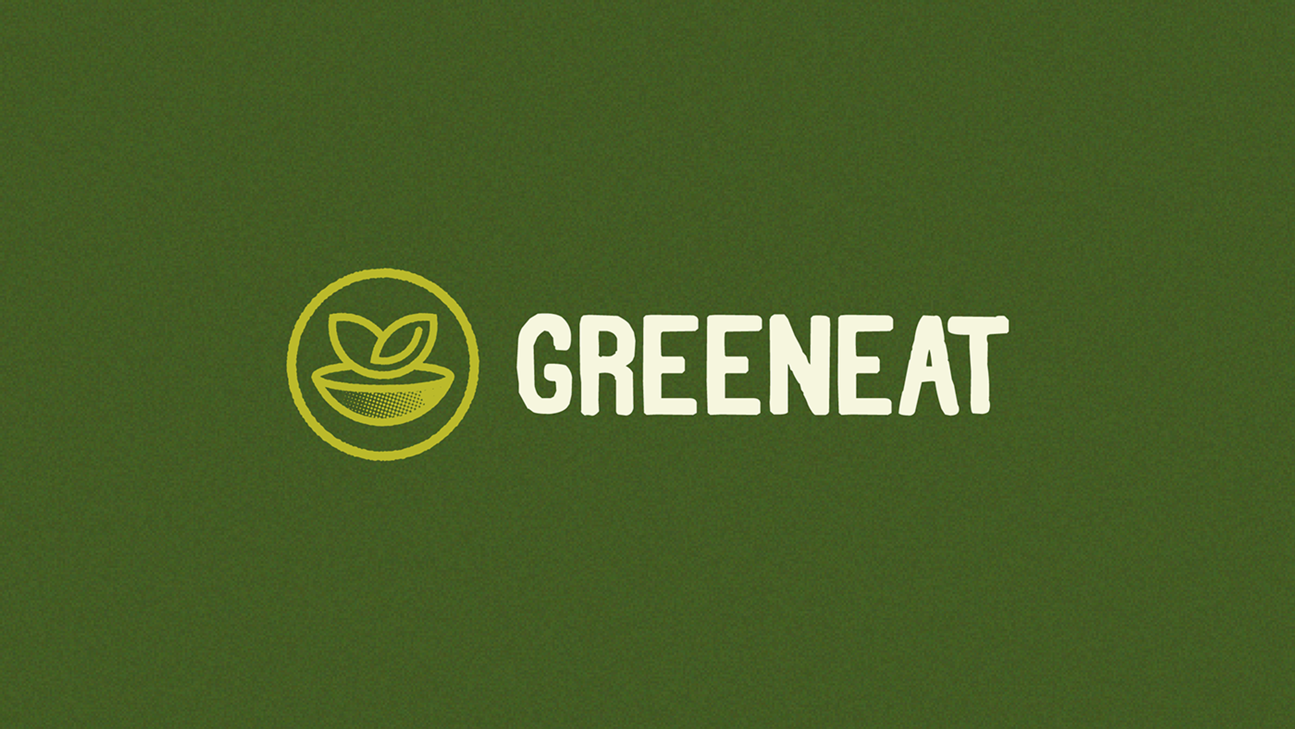 Greeneat Logo and Visual identity visual identity application