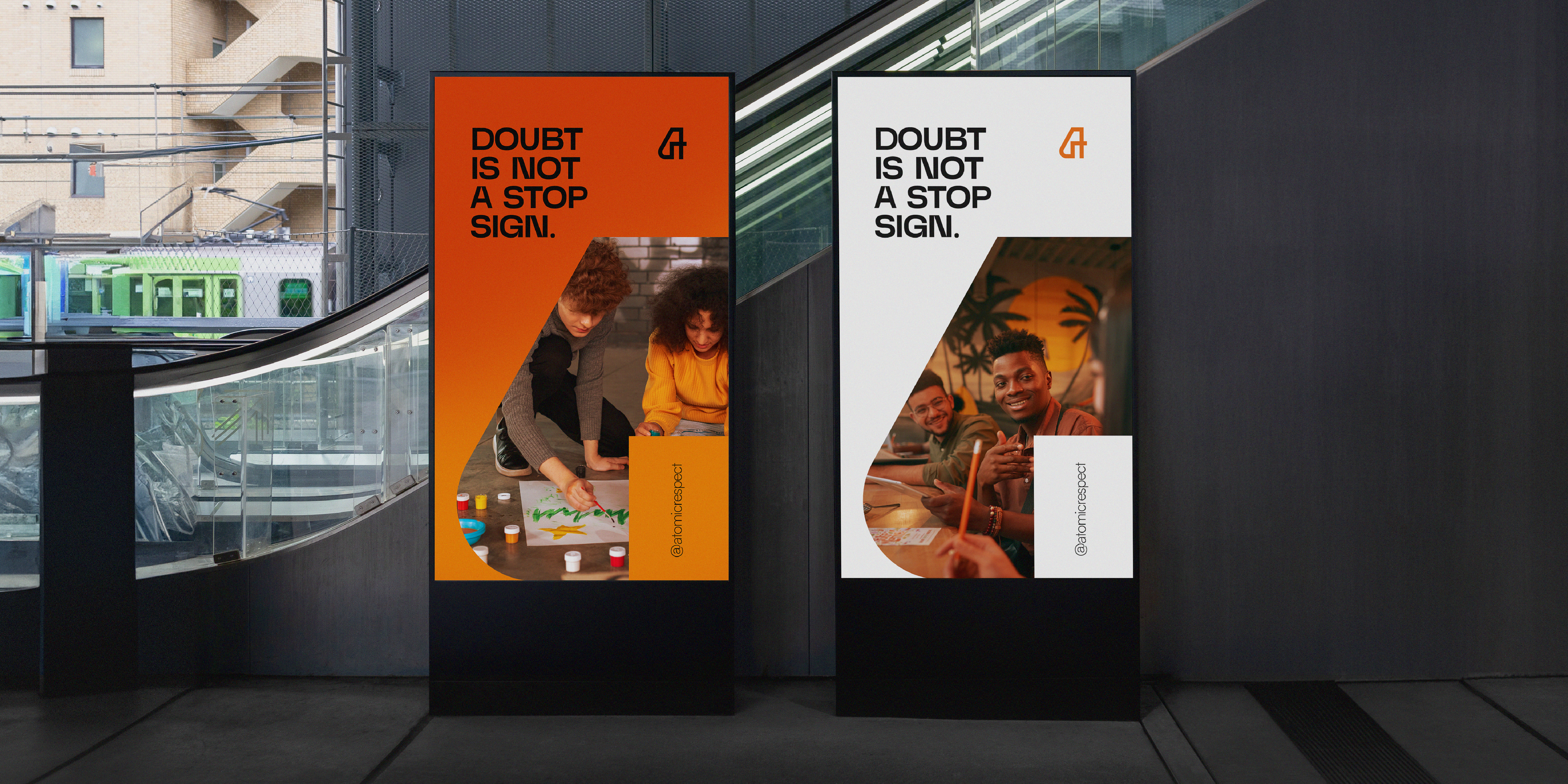 Atomic Respect Visual Identity detail 42