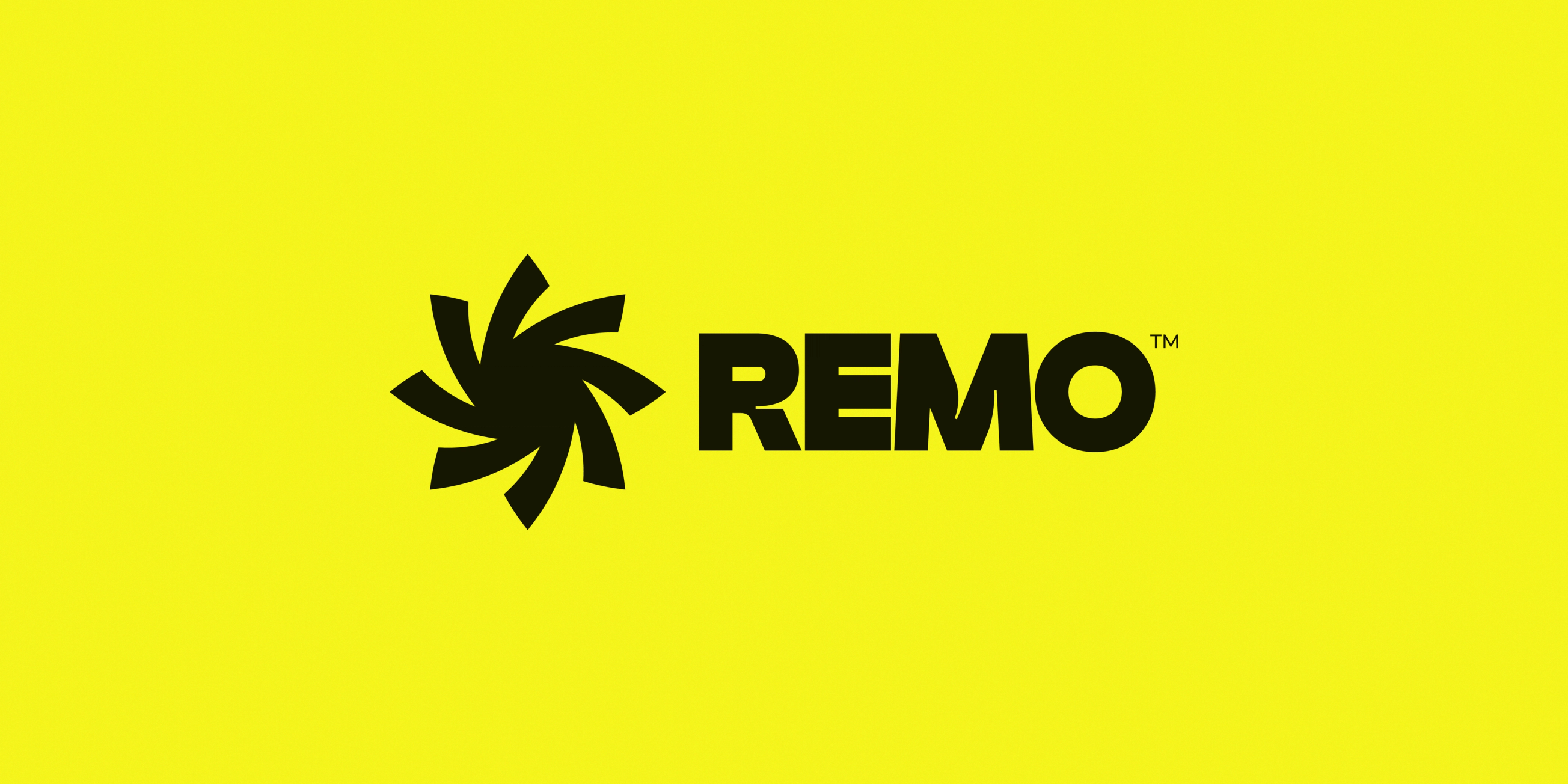 Remo Logo and Visual identity visual identity application