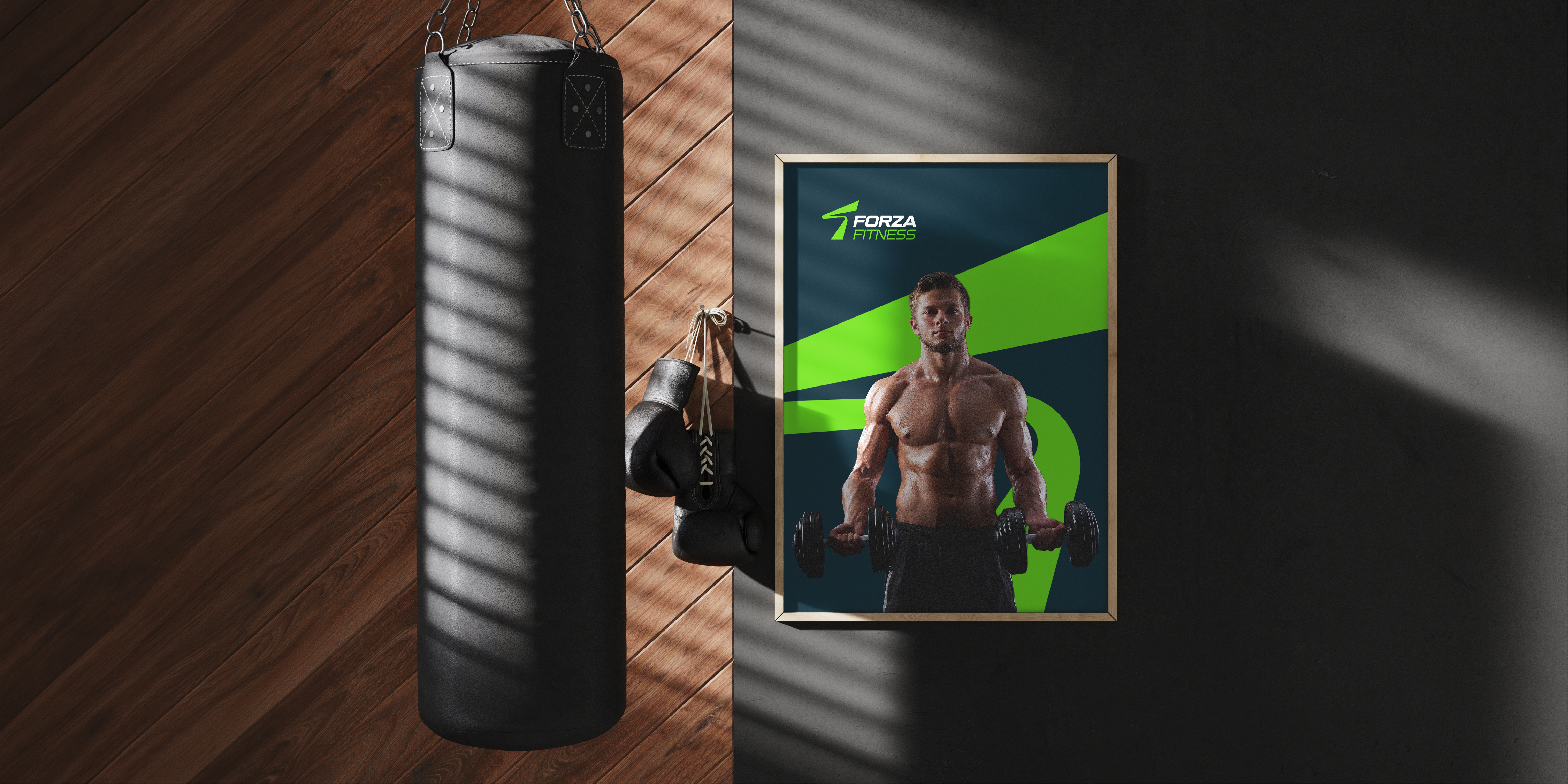 Forza Fitness Visual identity
