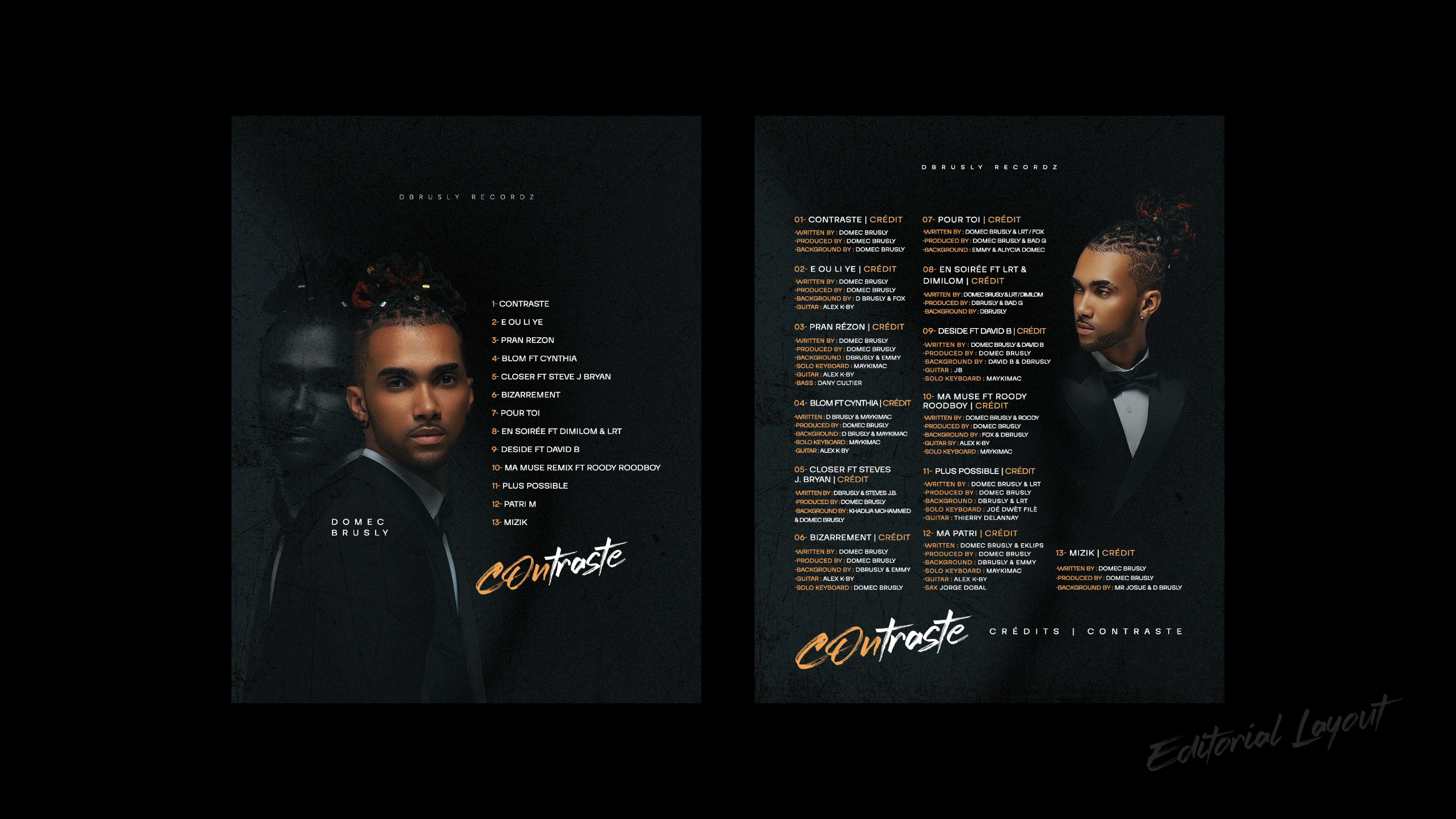 Contraste Visual identity  detail 6