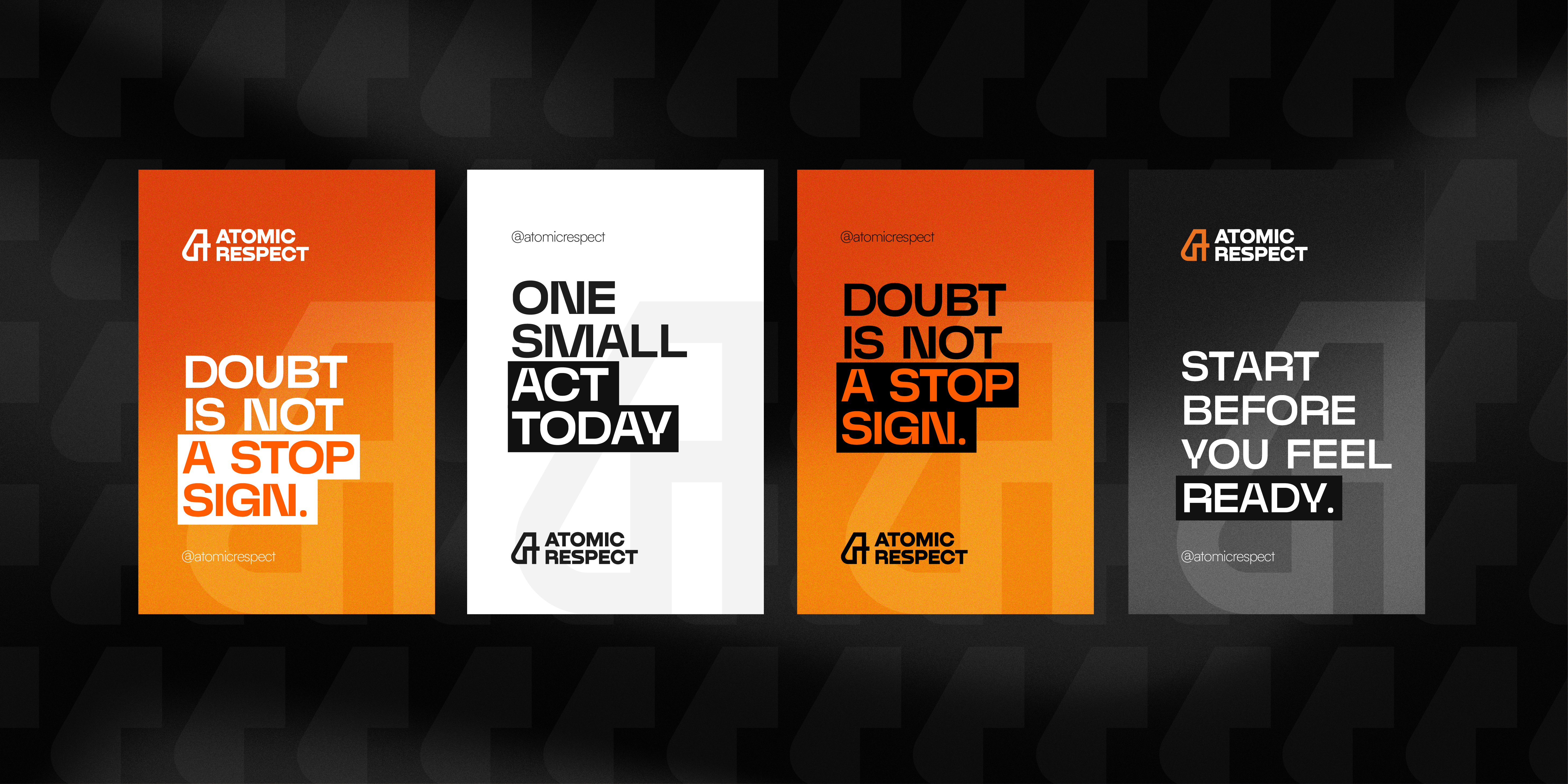 Atomic Respect Visual Identity detail 25