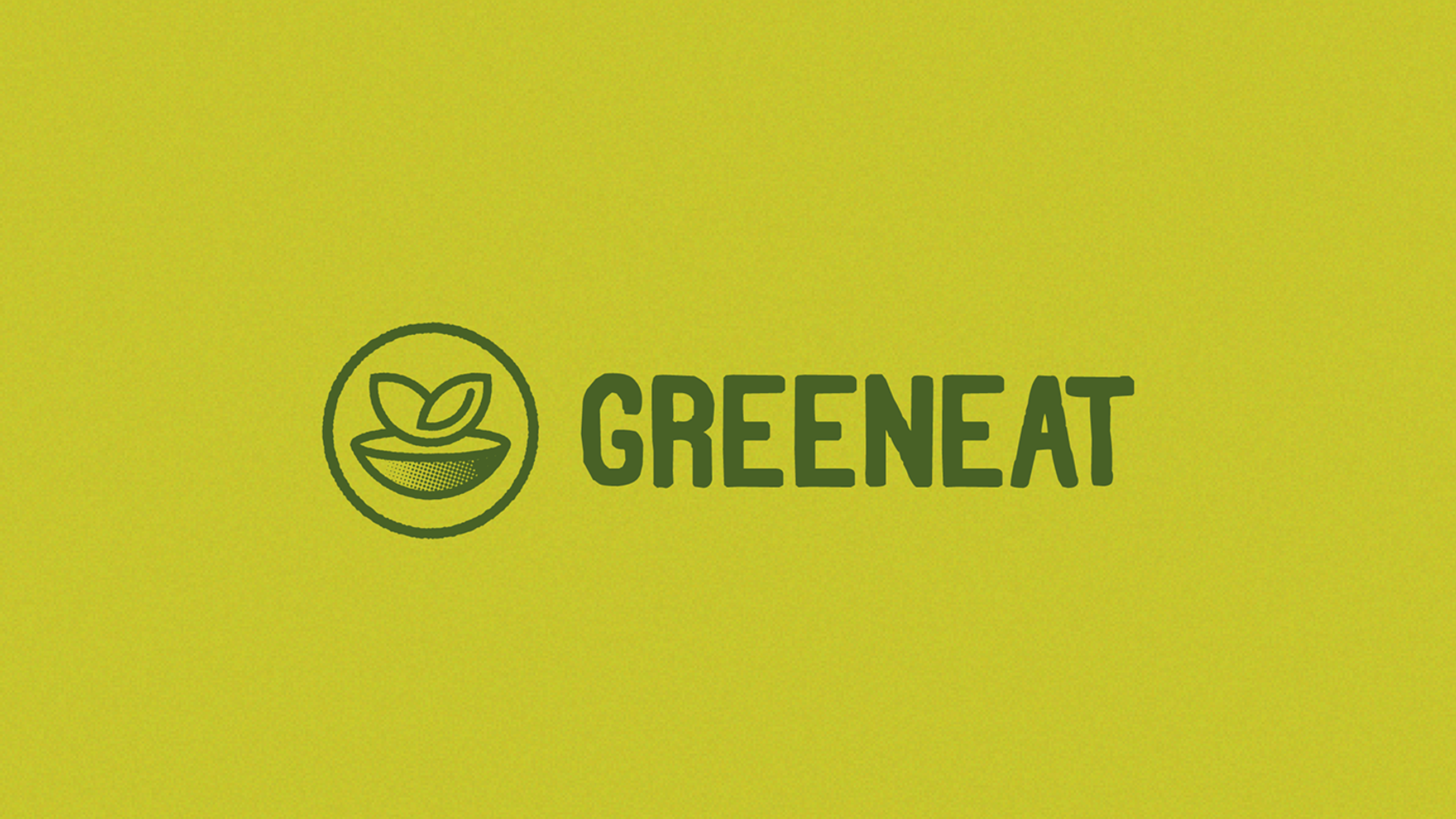 Greeneat Logo and Visual identity detail 2