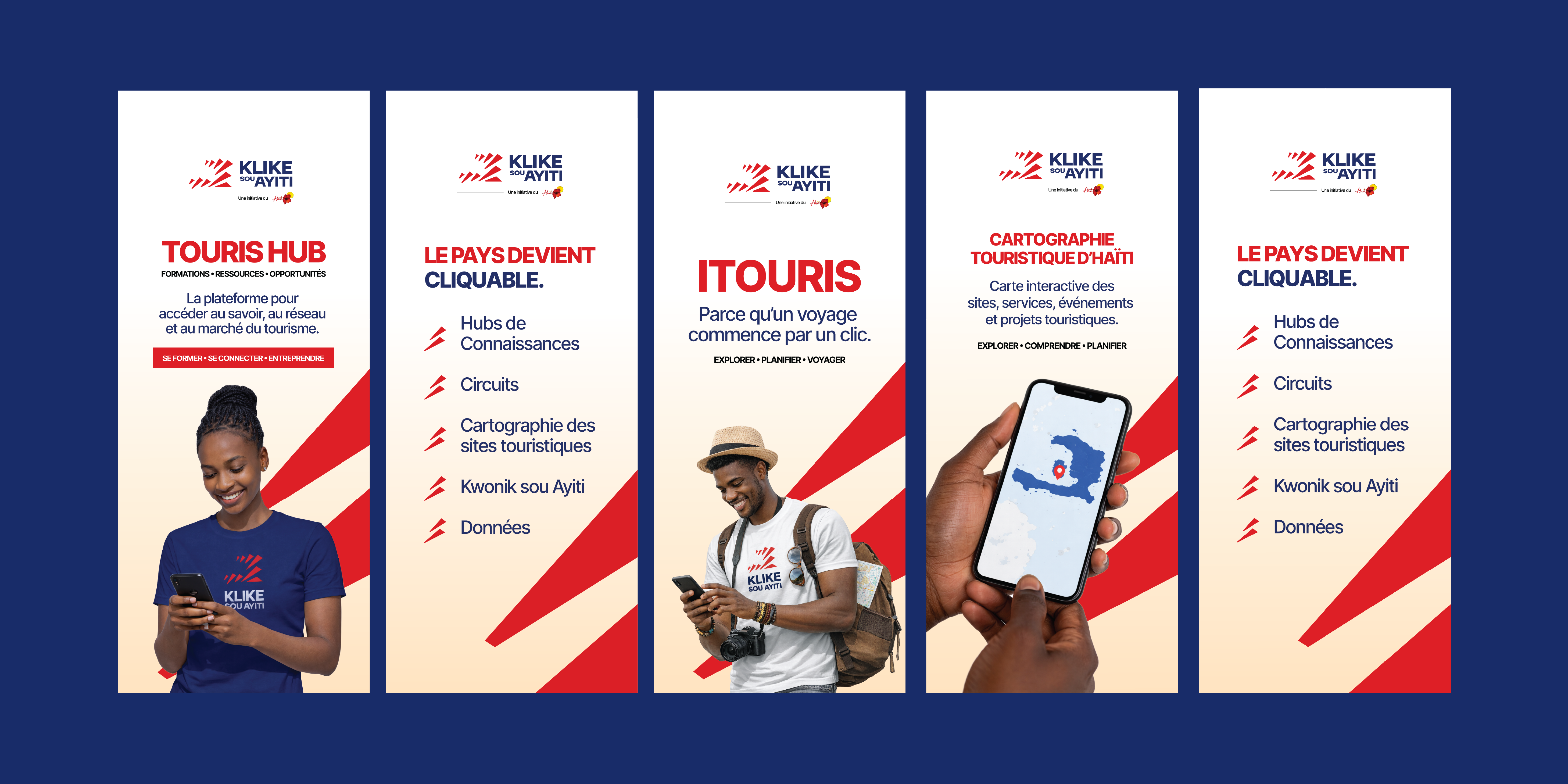 KlikeSouAyiti Visual Identity detail 11