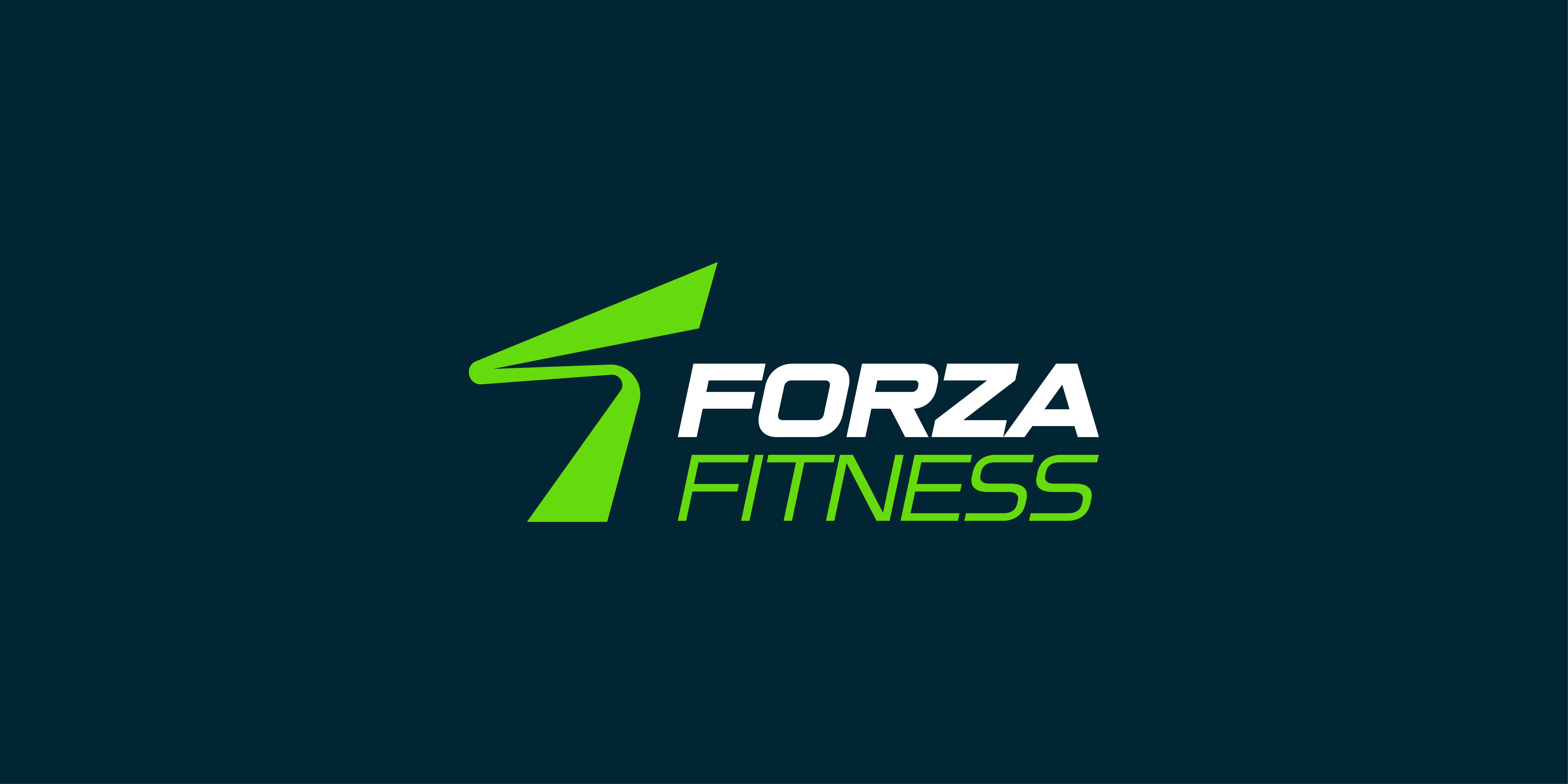 Forza Fitness Visual identity feature